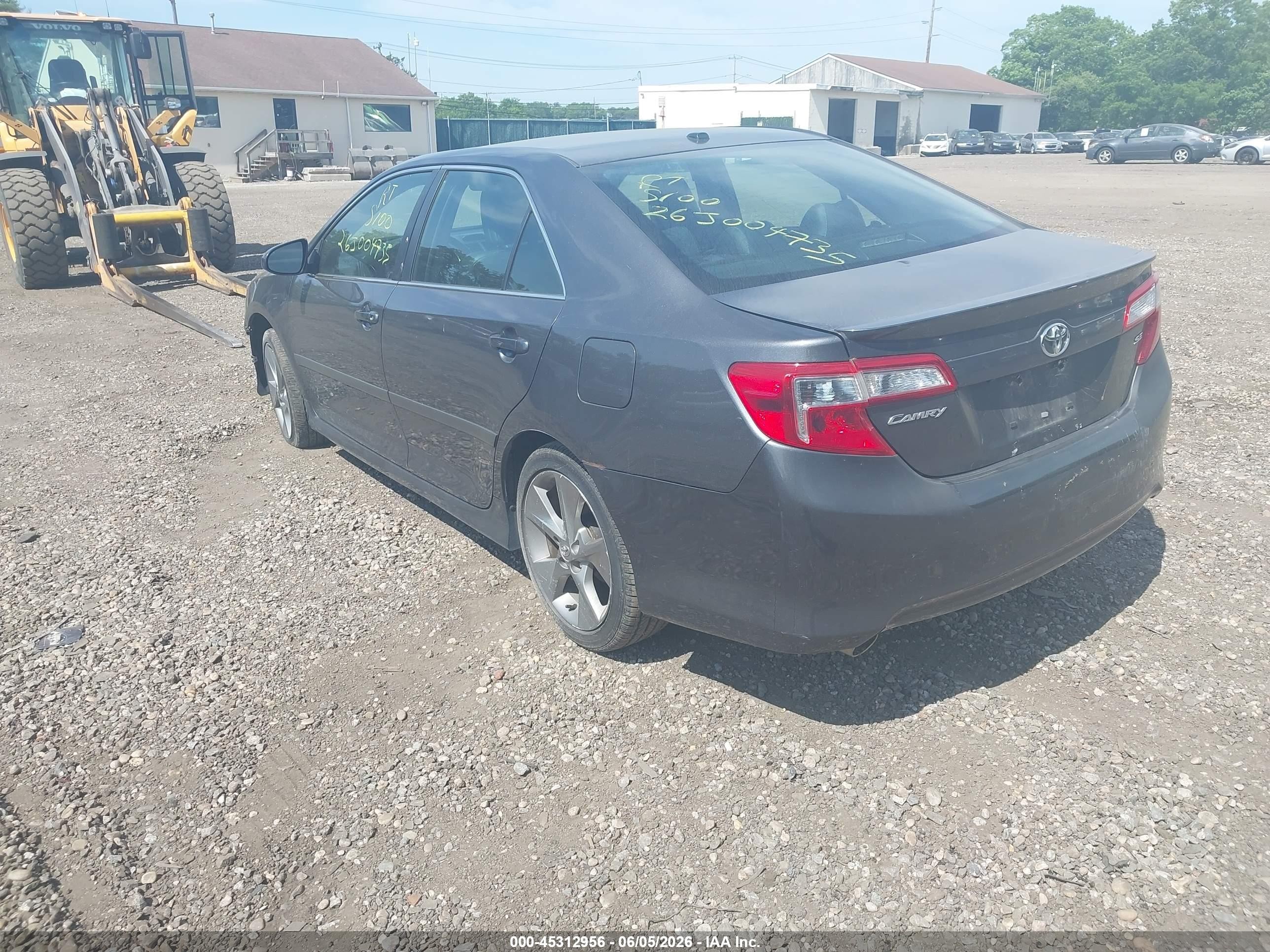 2012 Toyota Camry Se V6 Серый vin: 4T1BK1FK9CU008818