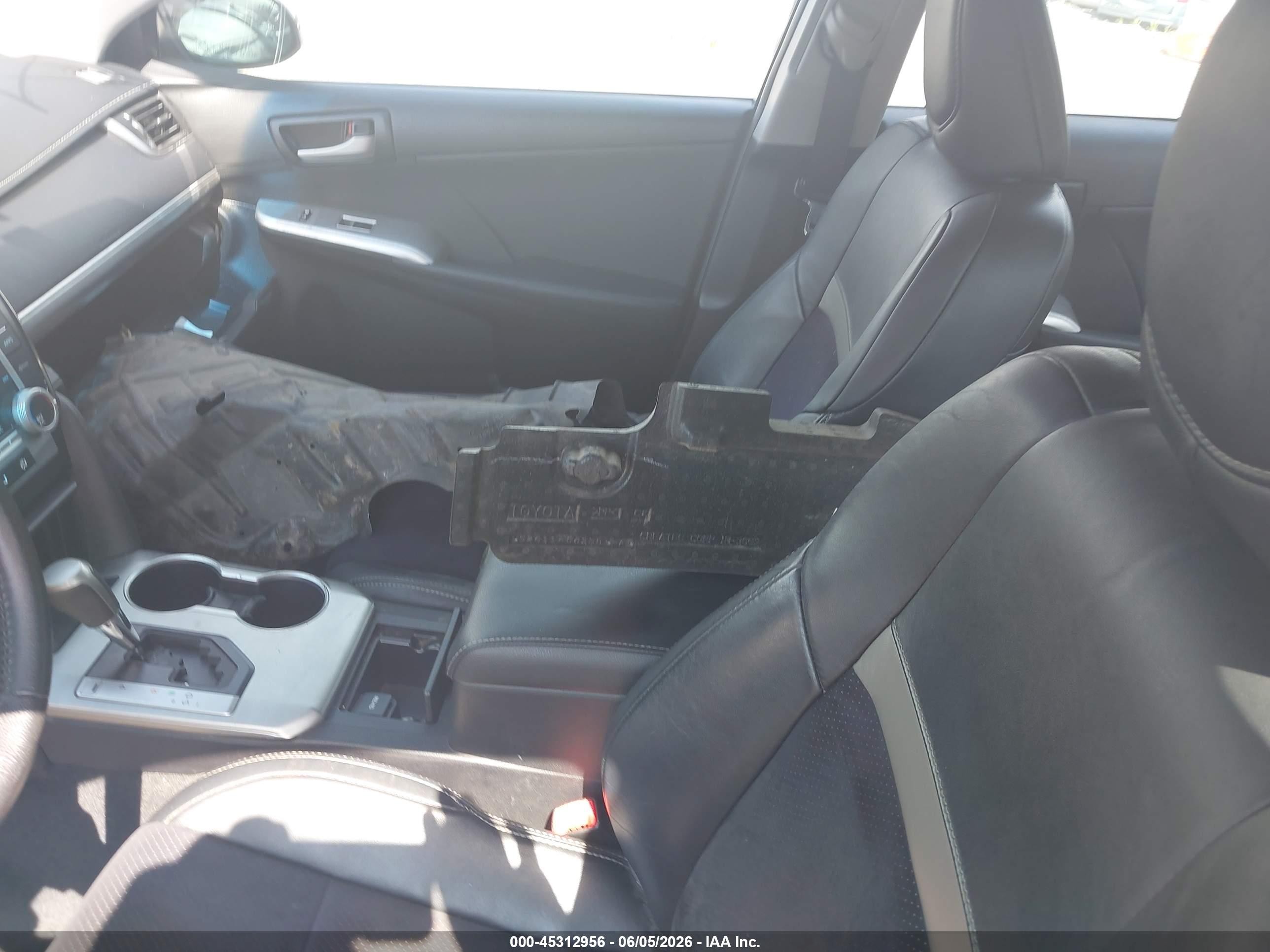 2012 Toyota Camry Se V6 Серый vin: 4T1BK1FK9CU008818