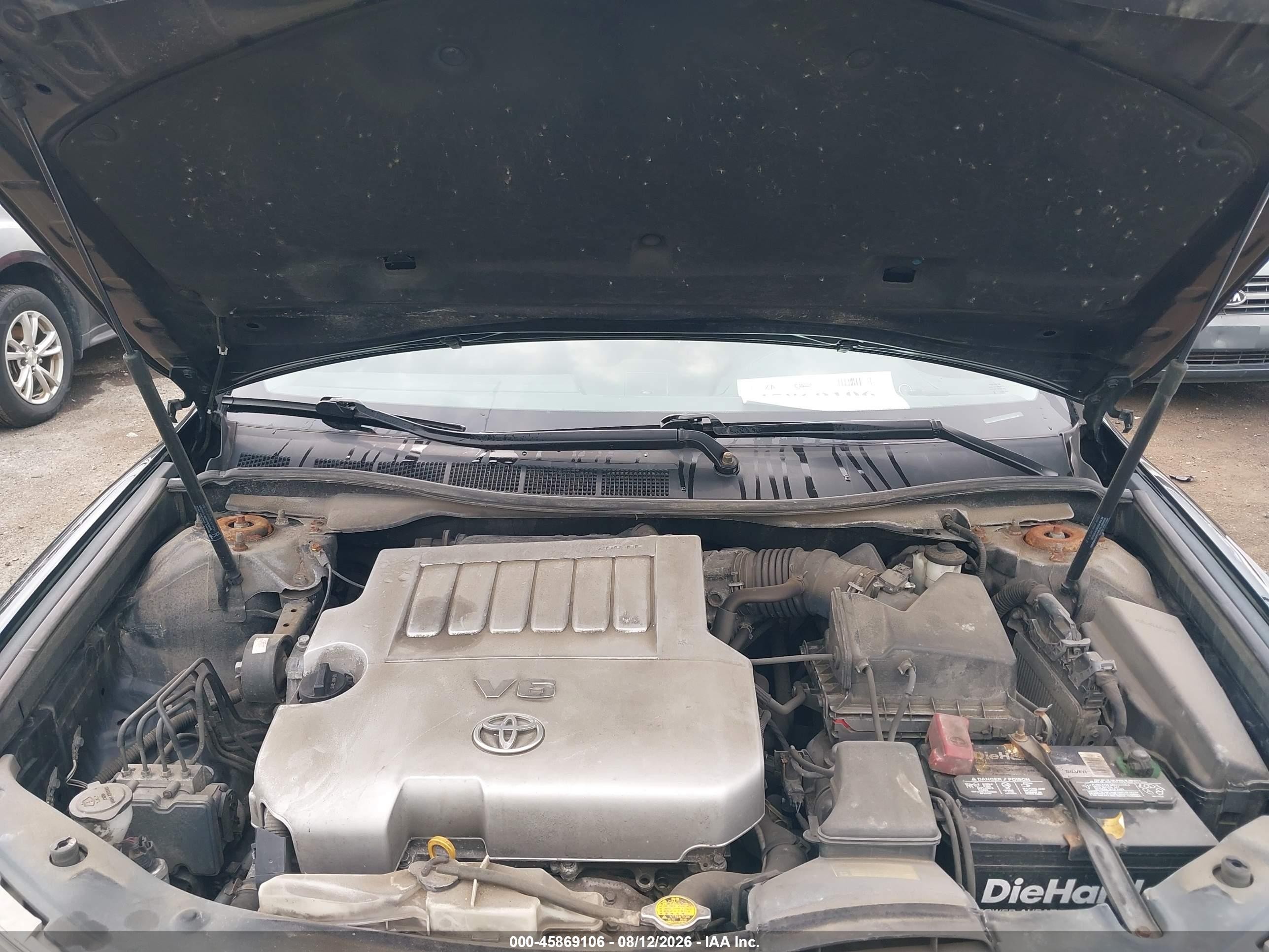 2012 Toyota Camry Se V6 Black vin: 4T1BK1FK9CU011086