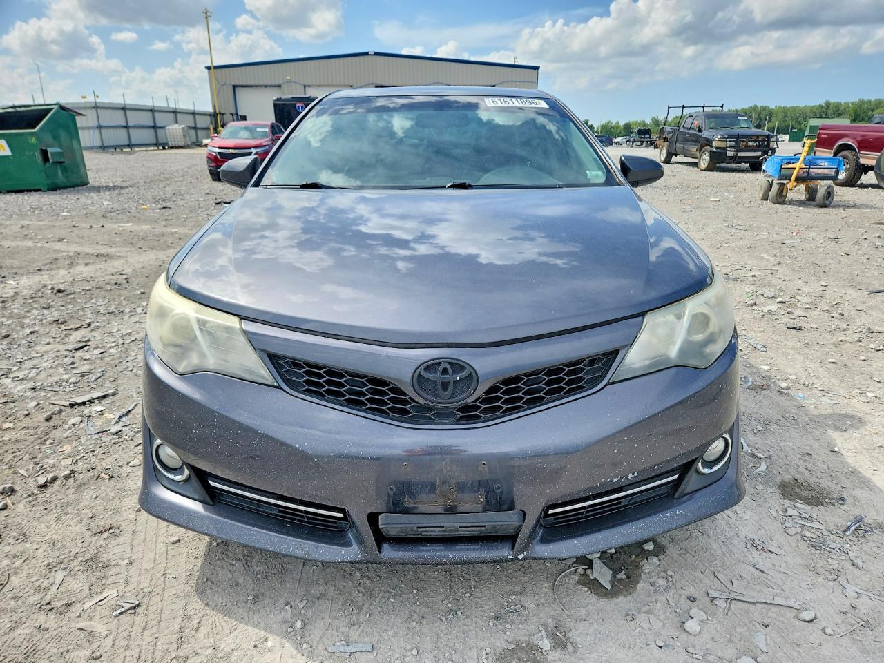 2012 Toyota Camry Se V6 Gray vin: 4T1BK1FK9CU013095