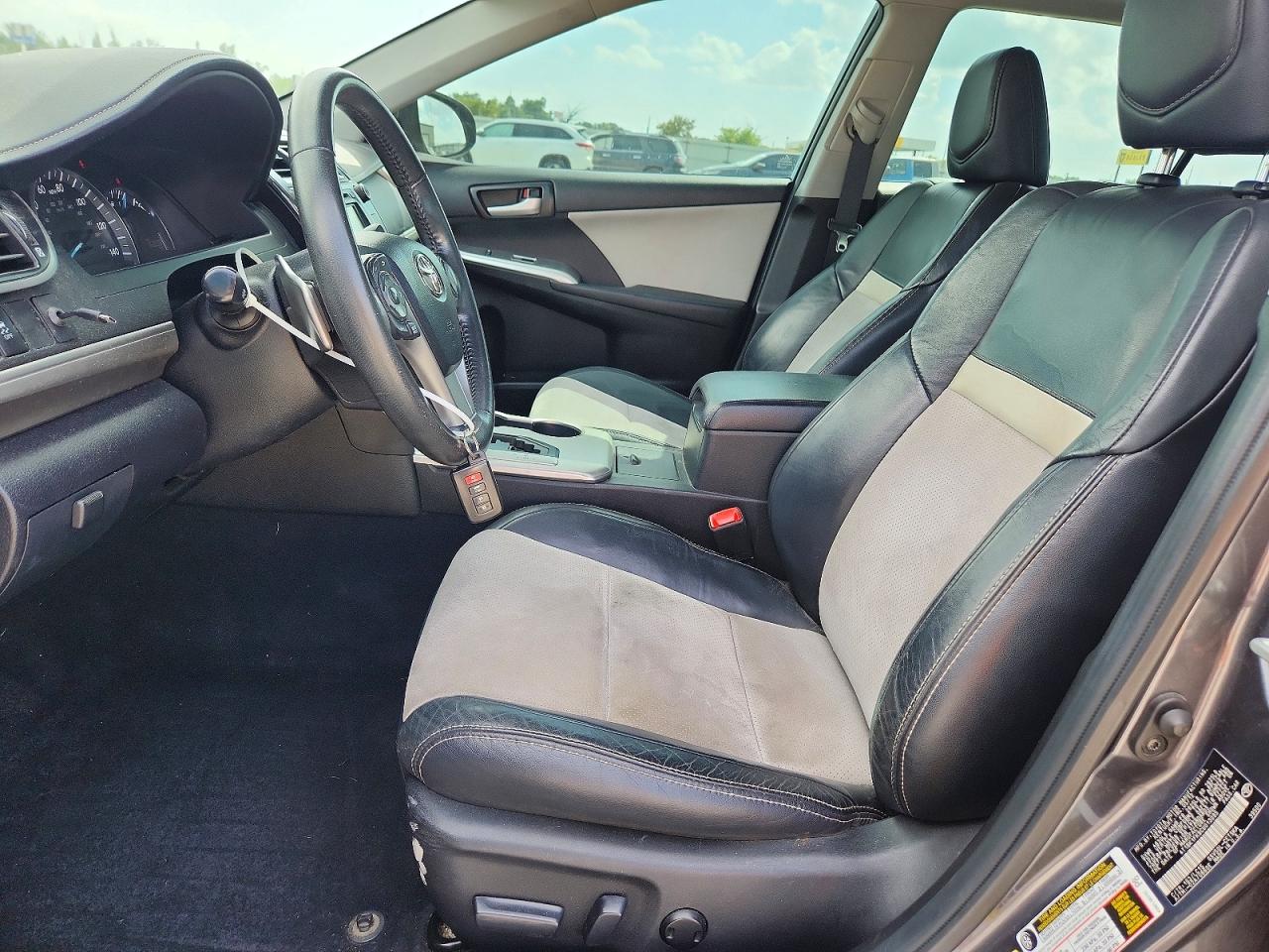 2012 Toyota Camry Se V6 Gray vin: 4T1BK1FK9CU013095