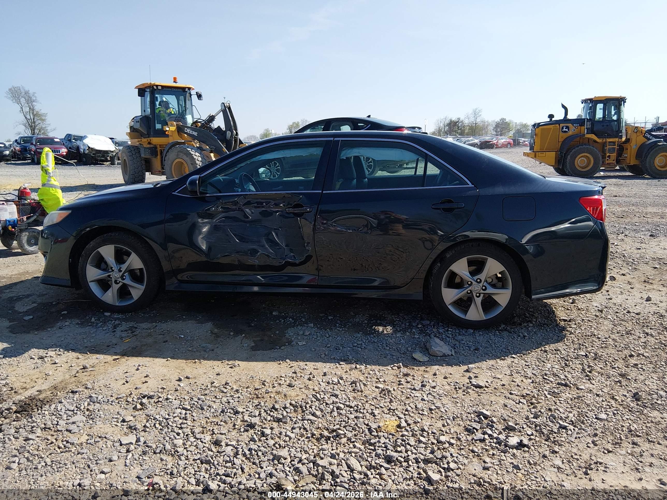 2012 Toyota Camry Se V6 Black vin: 4T1BK1FK9CU014862