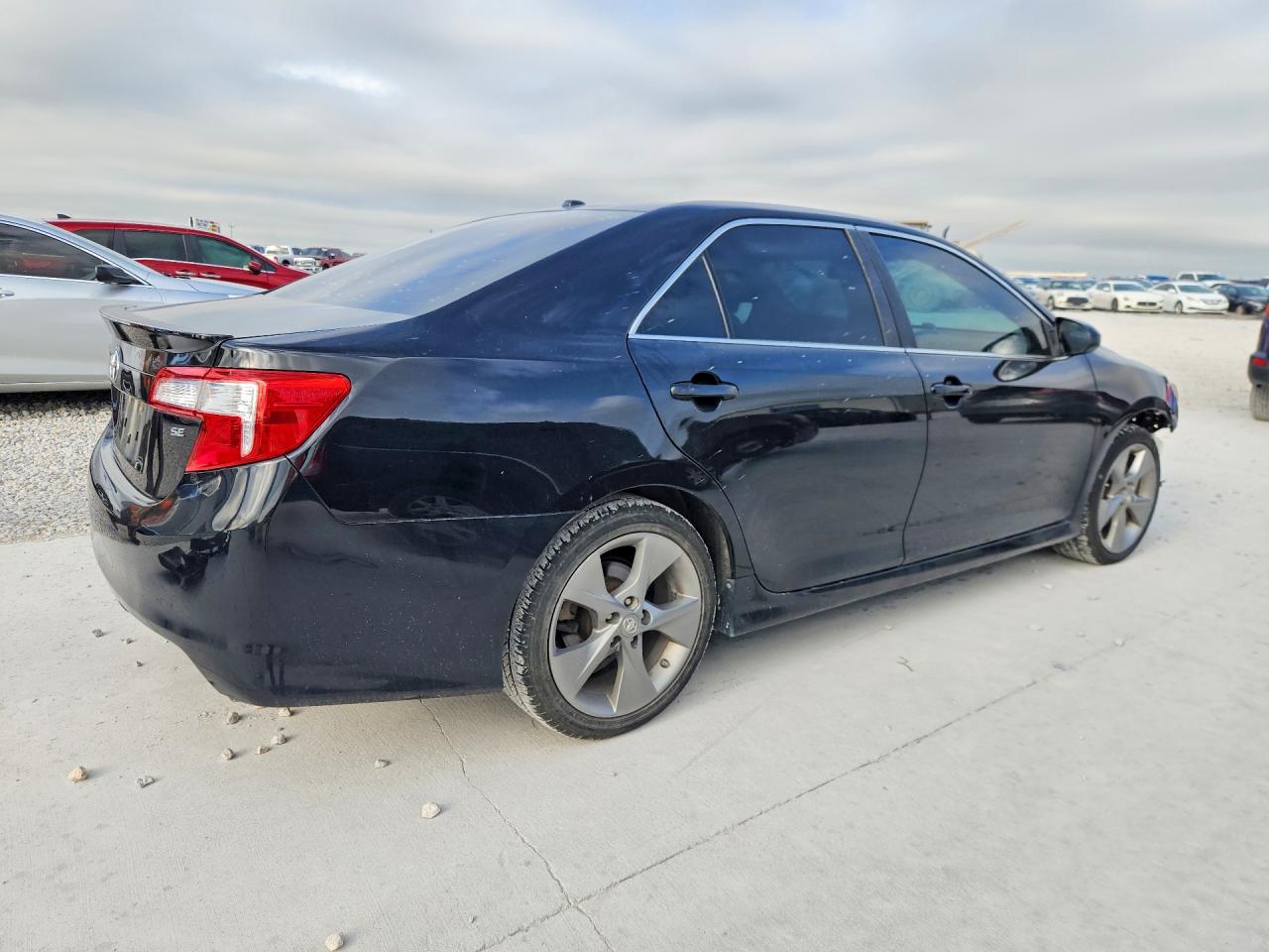 2012 Toyota Camry Se V6 Черный vin: 4T1BK1FK9CU500720