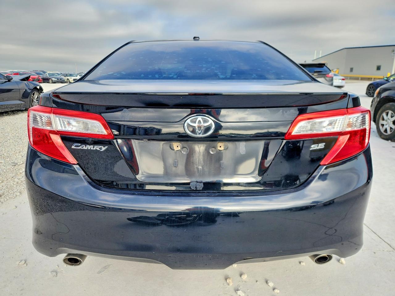 2012 Toyota Camry Se V6 Черный vin: 4T1BK1FK9CU500720