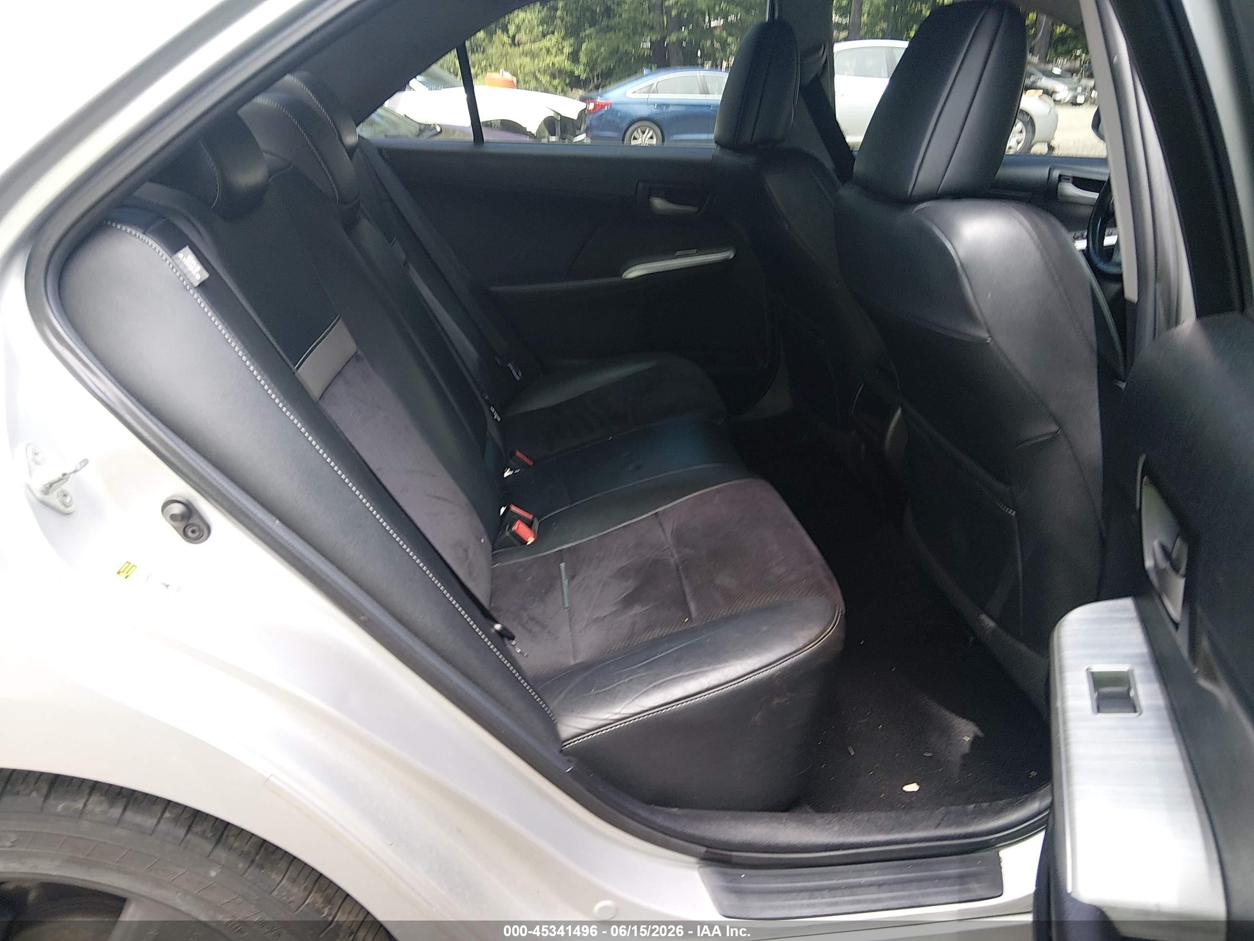 2012 Toyota Camry Se V6 Silver vin: 4T1BK1FK9CU503827