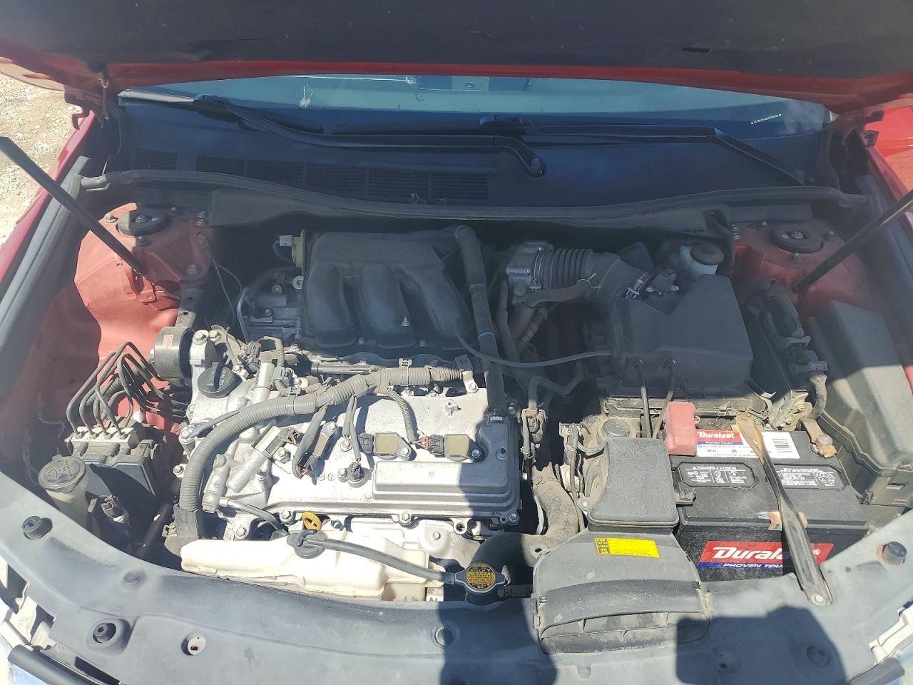 2012 Toyota Camry Xle V6 Red vin: 4T1BK1FK9CU506324