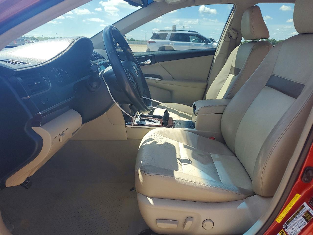 2012 Toyota Camry Xle V6 Red vin: 4T1BK1FK9CU506324