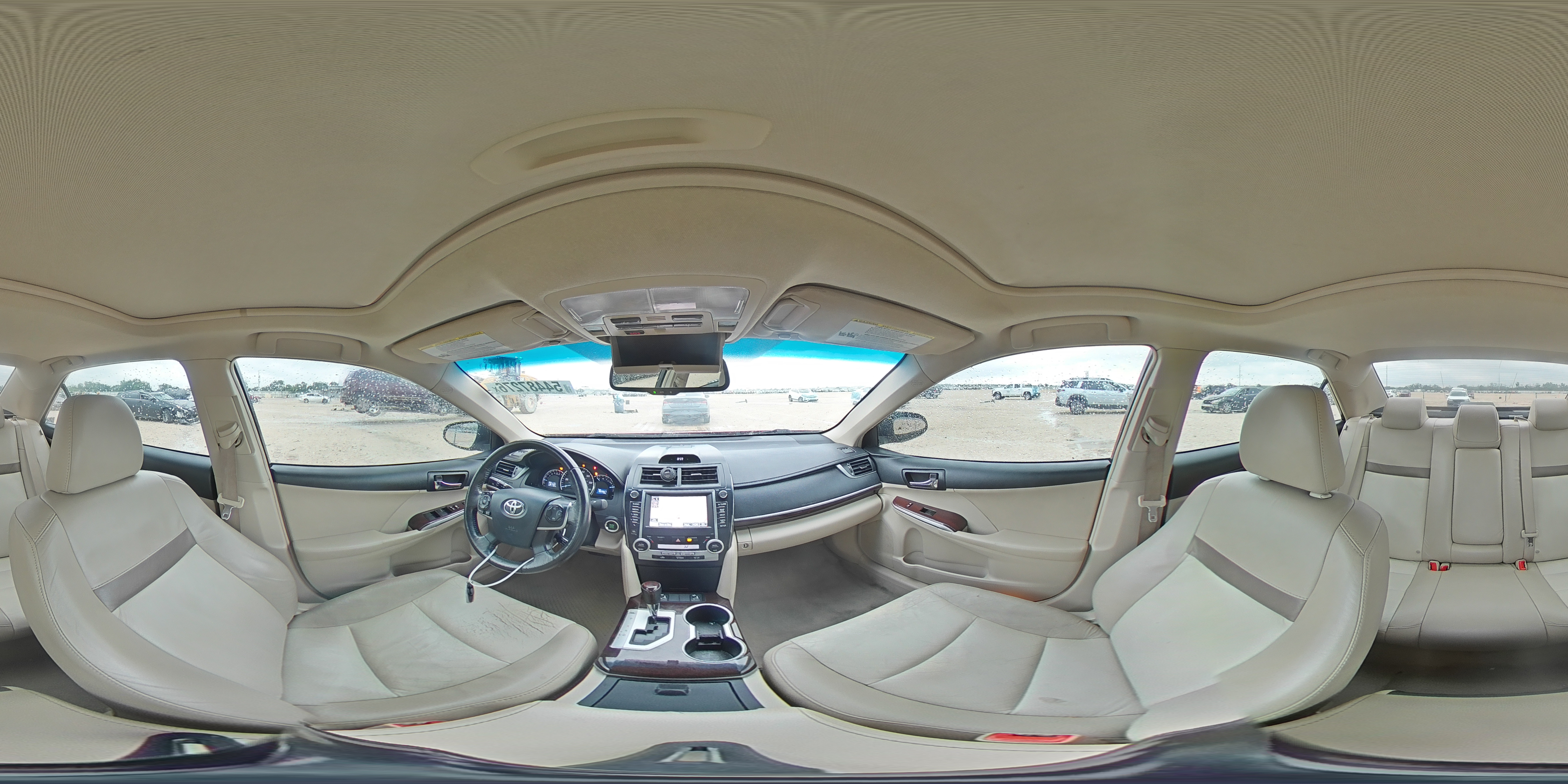 2012 Toyota Camry Xle V6 Red vin: 4T1BK1FK9CU506324