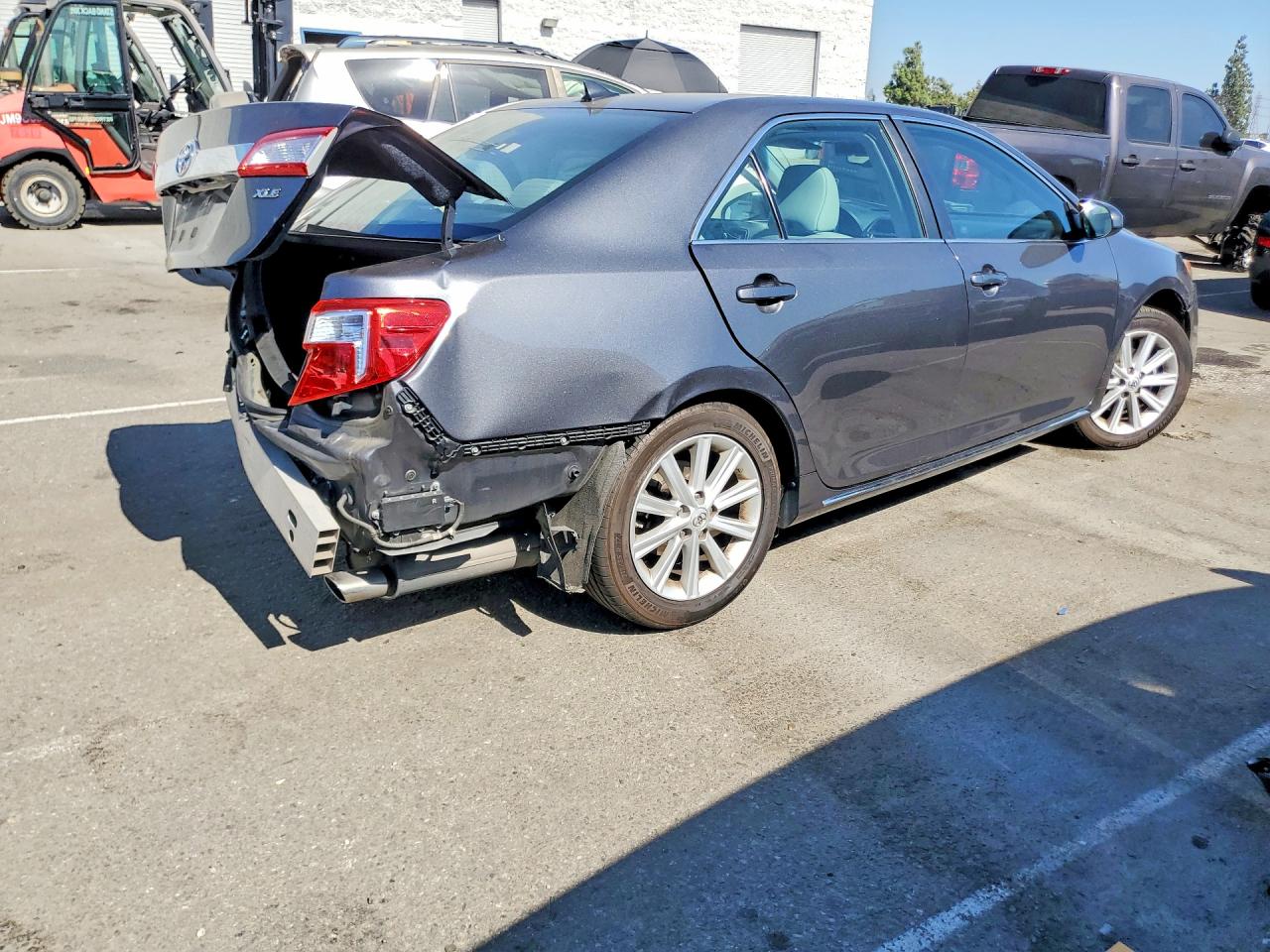 2012 Toyota Camry Xle V6 Charcoal vin: 4T1BK1FK9CU507733