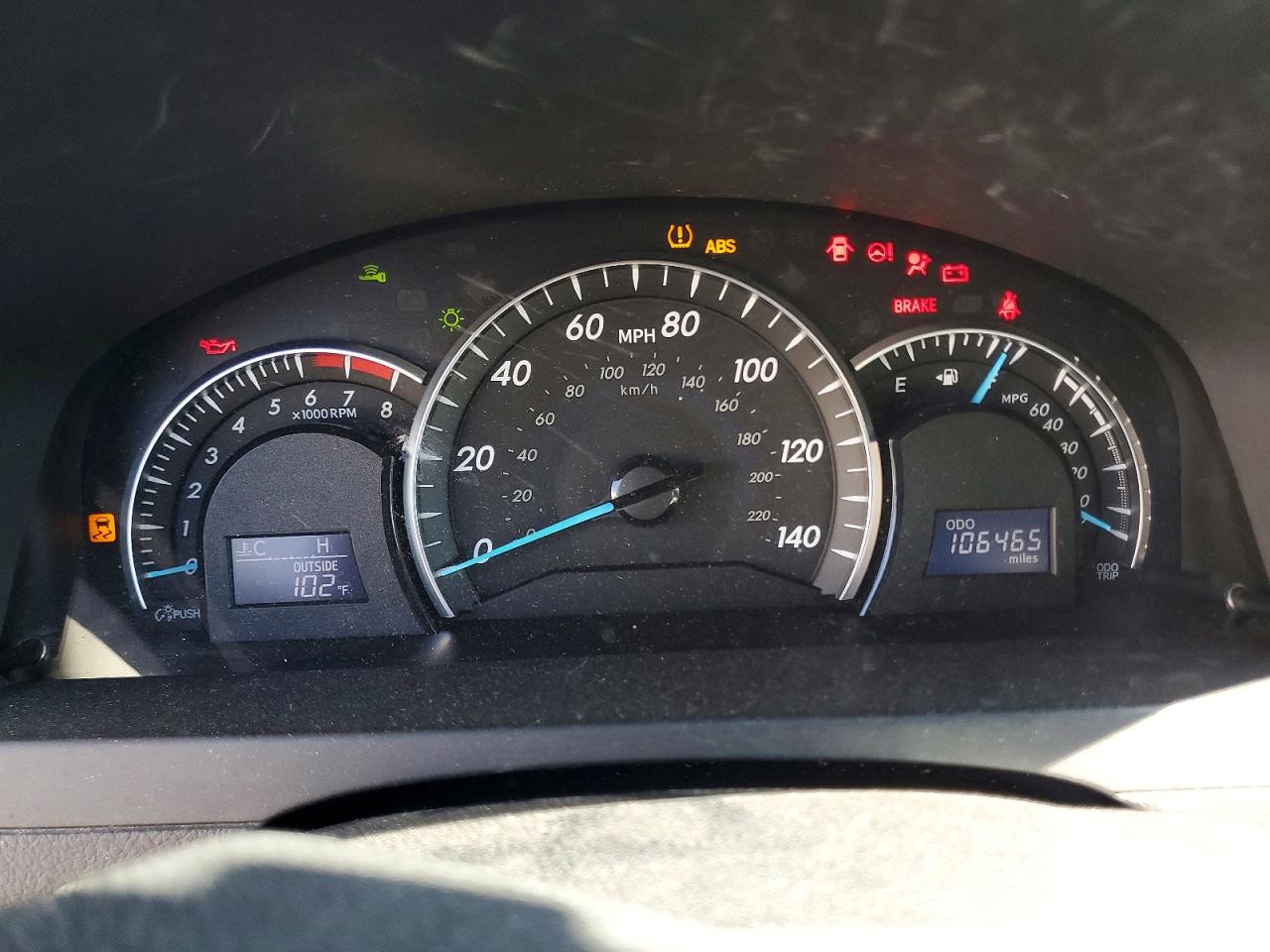 2012 Toyota Camry Xle V6 Charcoal vin: 4T1BK1FK9CU507733