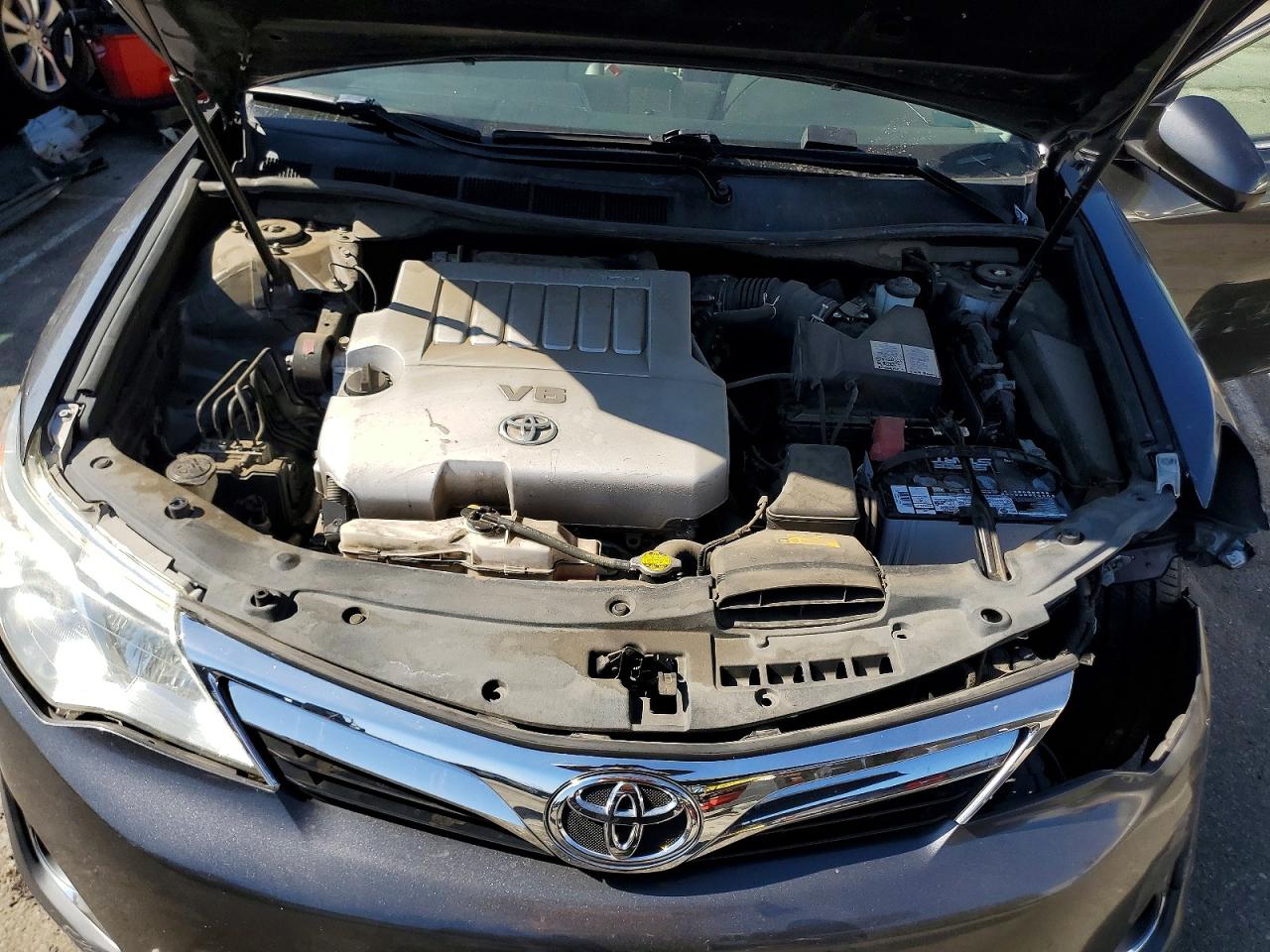 2012 Toyota Camry Xle V6 Charcoal vin: 4T1BK1FK9CU507733