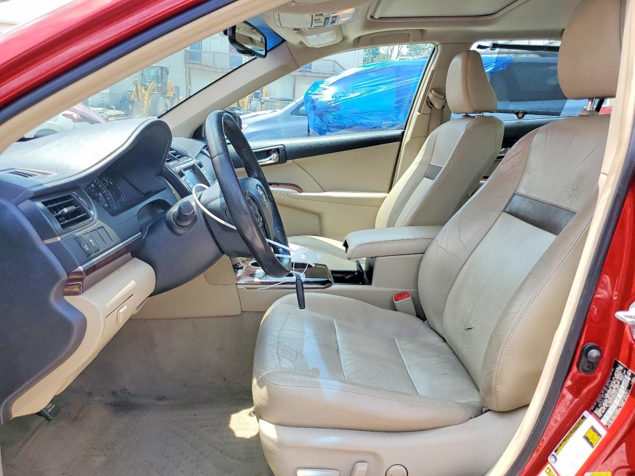 2012 Toyota Camry Se Red vin: 4T1BK1FK9CU513614