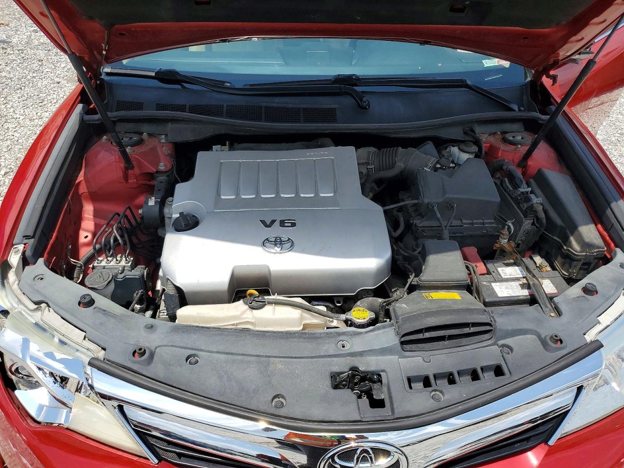 2012 Toyota Camry Se Red vin: 4T1BK1FK9CU513614