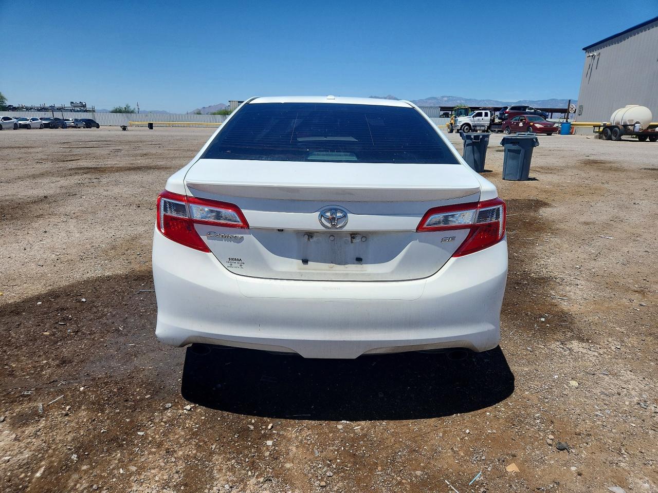 2012 Toyota Camry Se V6 White vin: 4T1BK1FK9CU521244