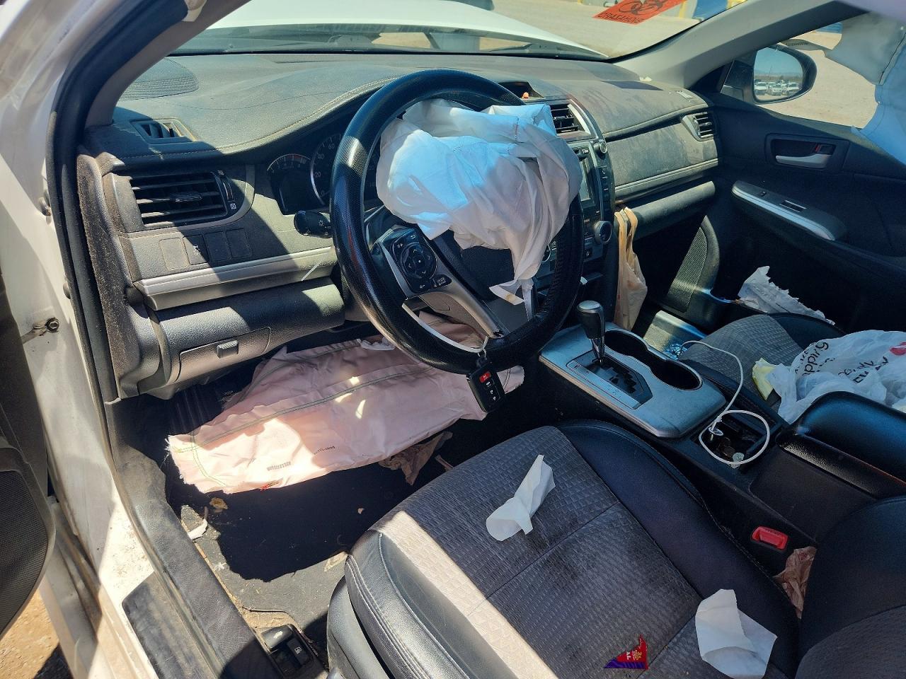 2012 Toyota Camry Se V6 White vin: 4T1BK1FK9CU521244