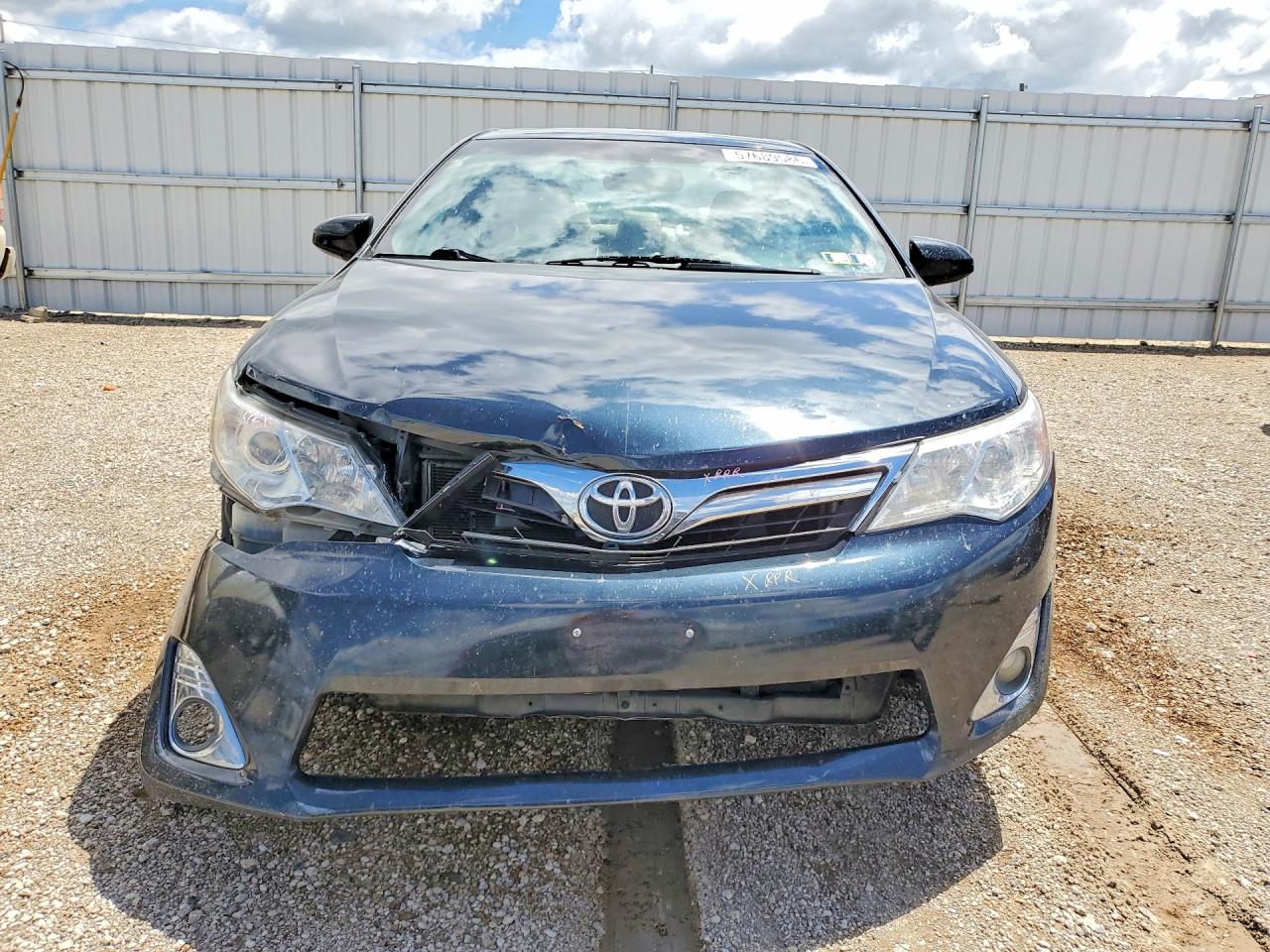 2012 Toyota Camry Xle V6 Blue vin: 4T1BK1FK9CU522538