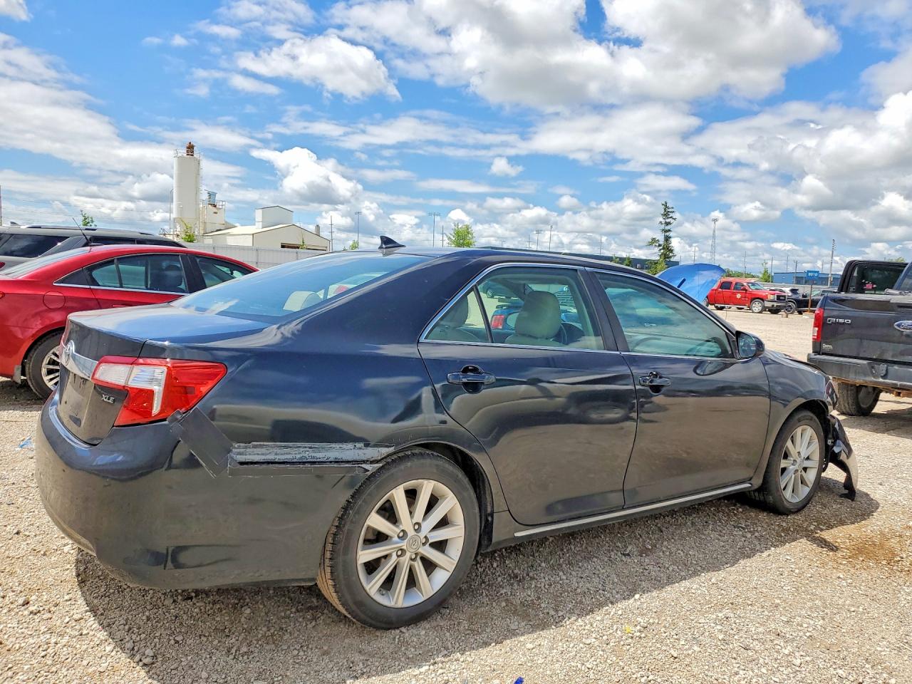 2012 Toyota Camry Xle V6 Blue vin: 4T1BK1FK9CU522538