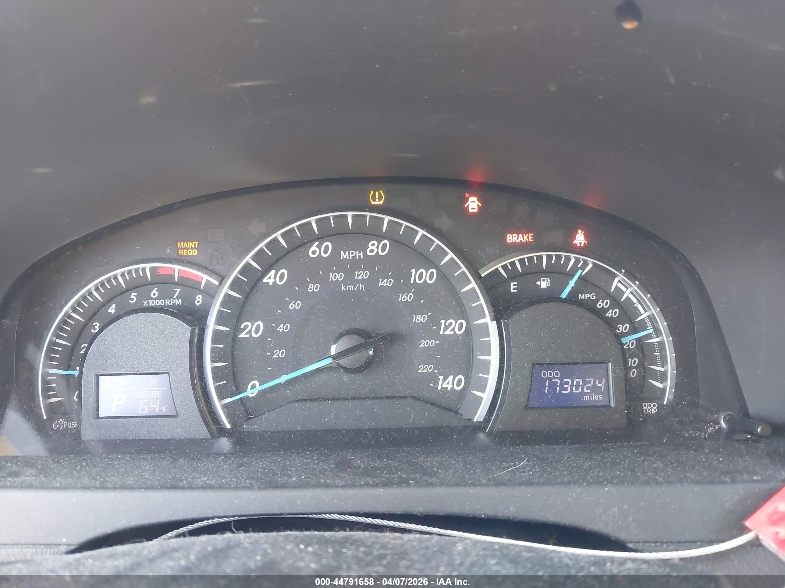 2012 Toyota Camry Xle V6 Blue vin: 4T1BK1FK9CU523527