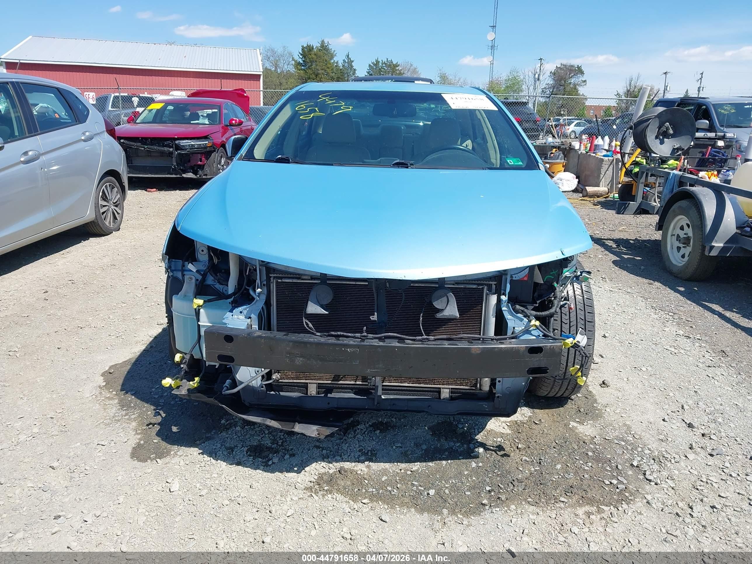 2012 Toyota Camry Xle V6 Blue vin: 4T1BK1FK9CU523527