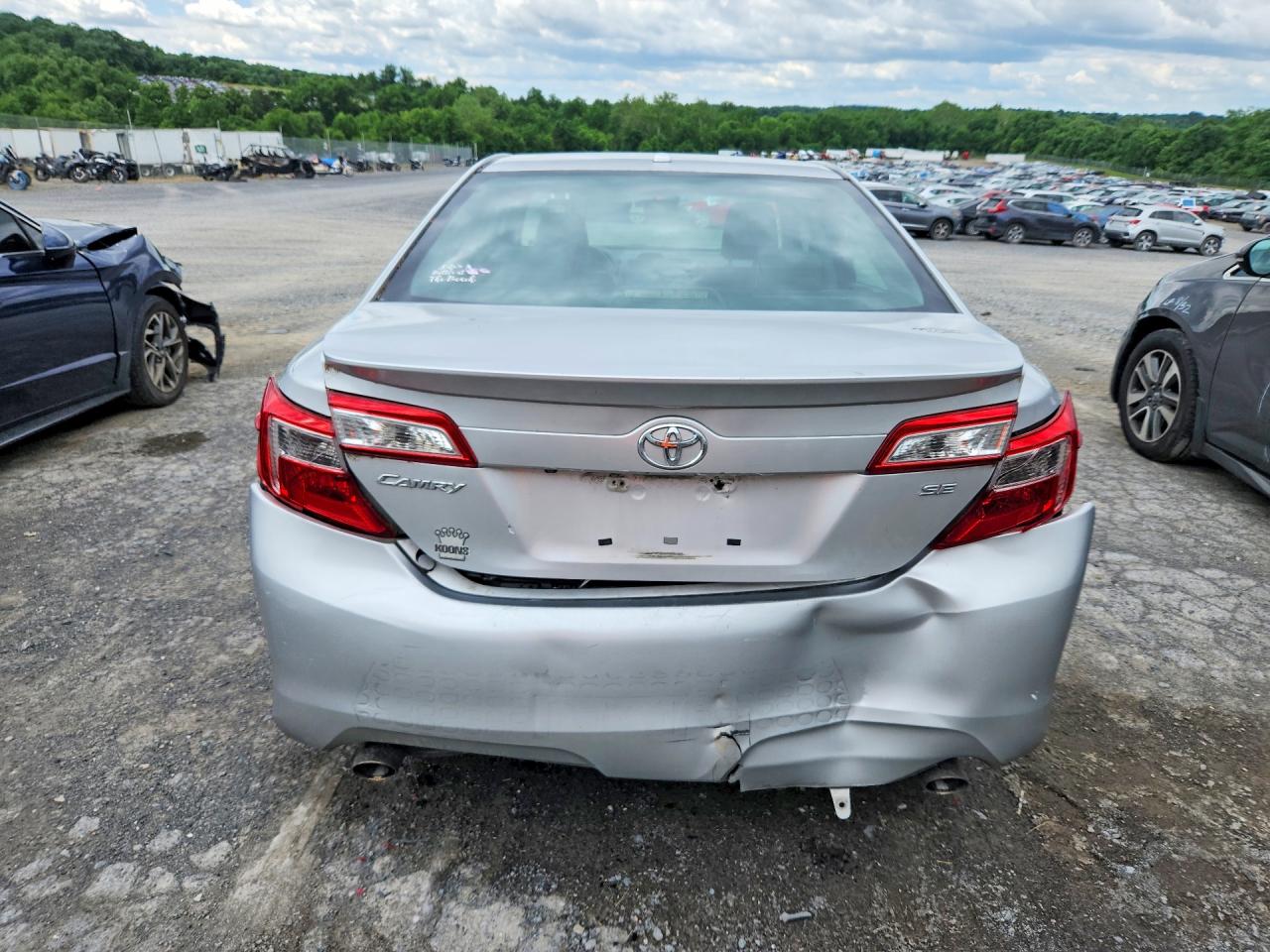2013 Toyota Camry Se V6 Серебряный vin: 4T1BK1FK9DU529510