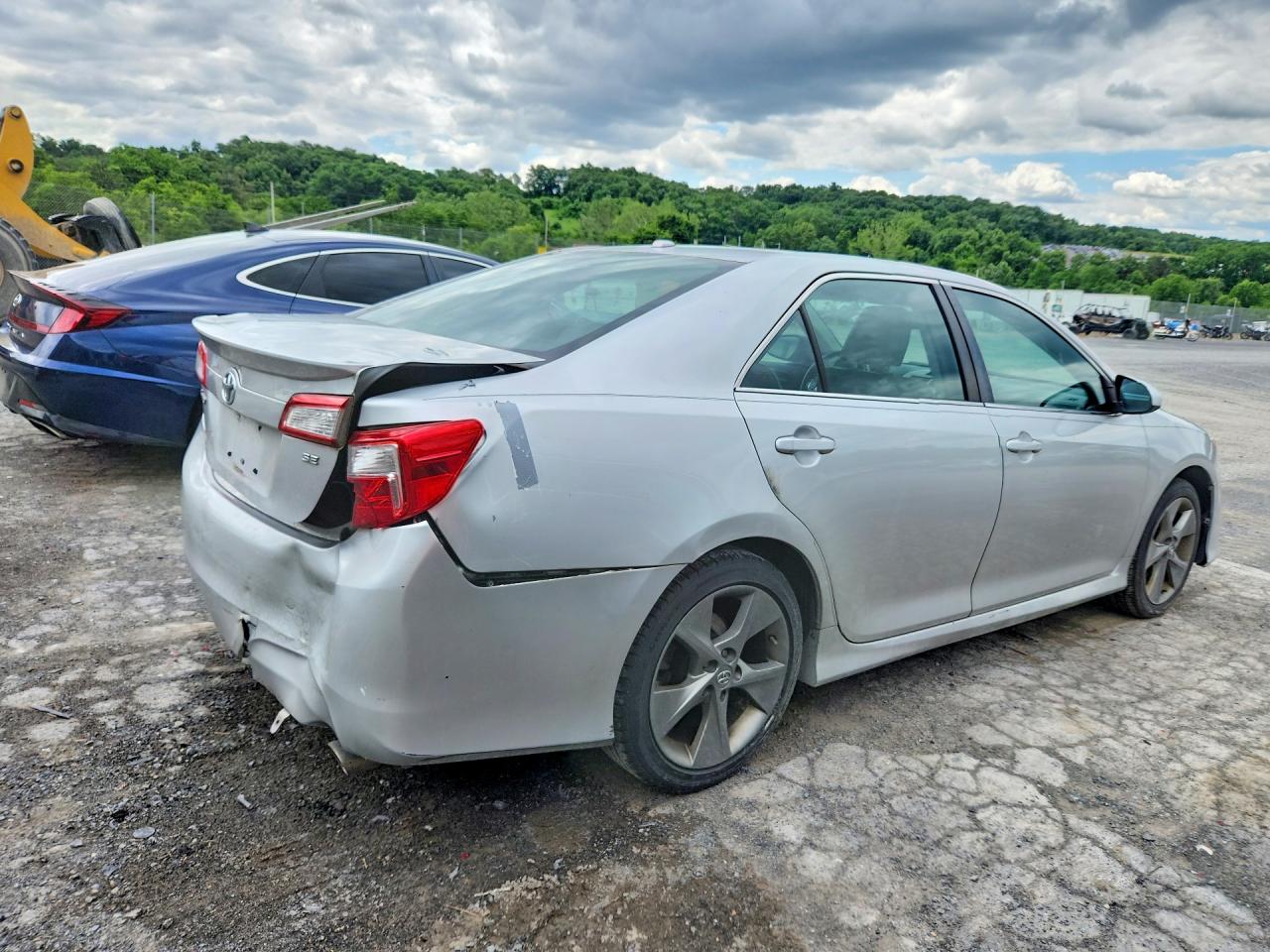 2013 Toyota Camry Se V6 Серебряный vin: 4T1BK1FK9DU529510