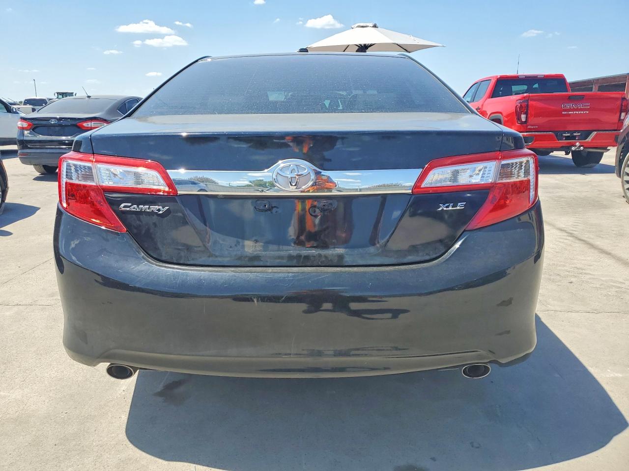 2014 Toyota Camry Xle V6 Black vin: 4T1BK1FK9EU548561