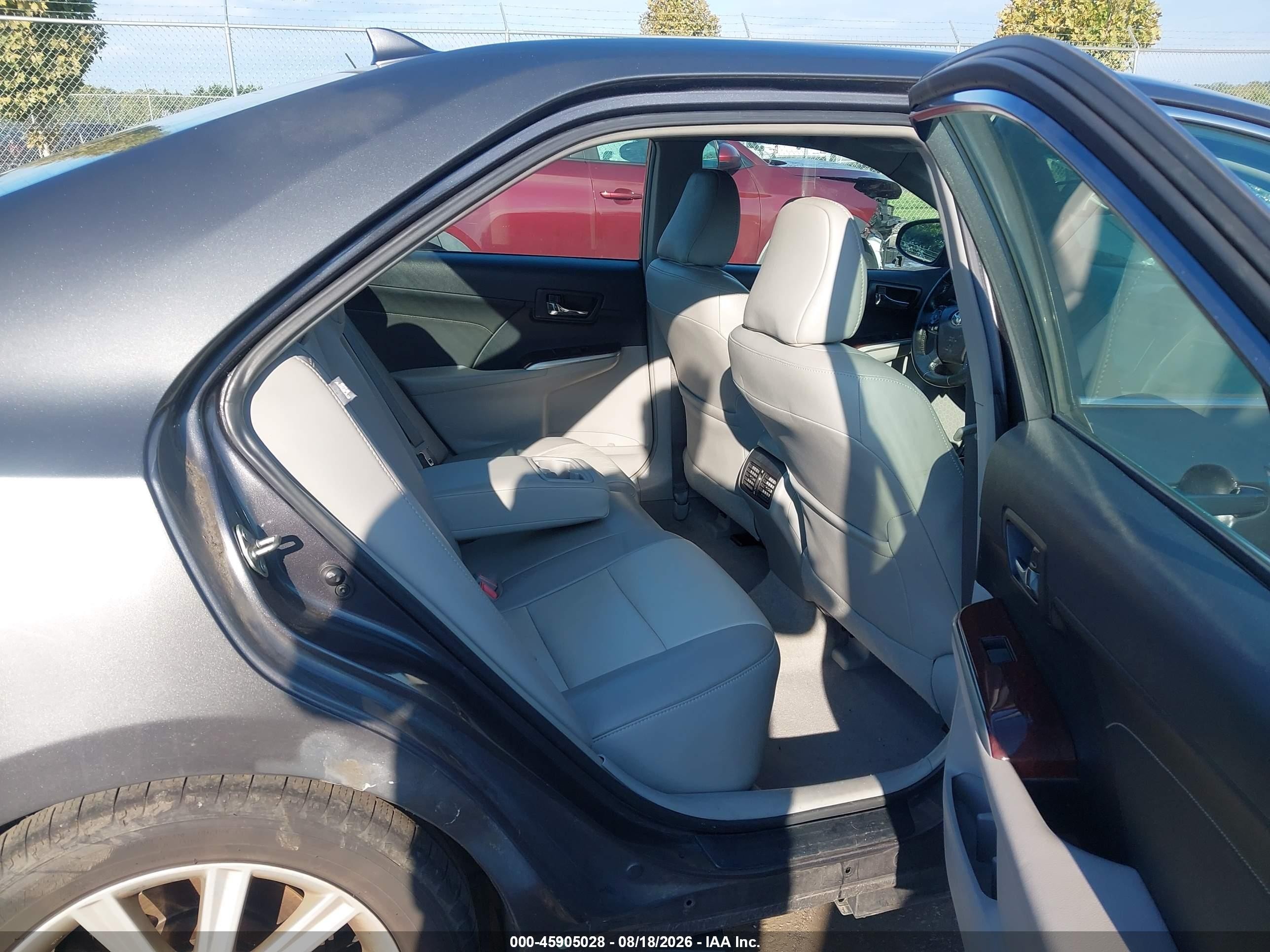 2014 Toyota Camry Xle V6 Gray vin: 4T1BK1FK9EU553310