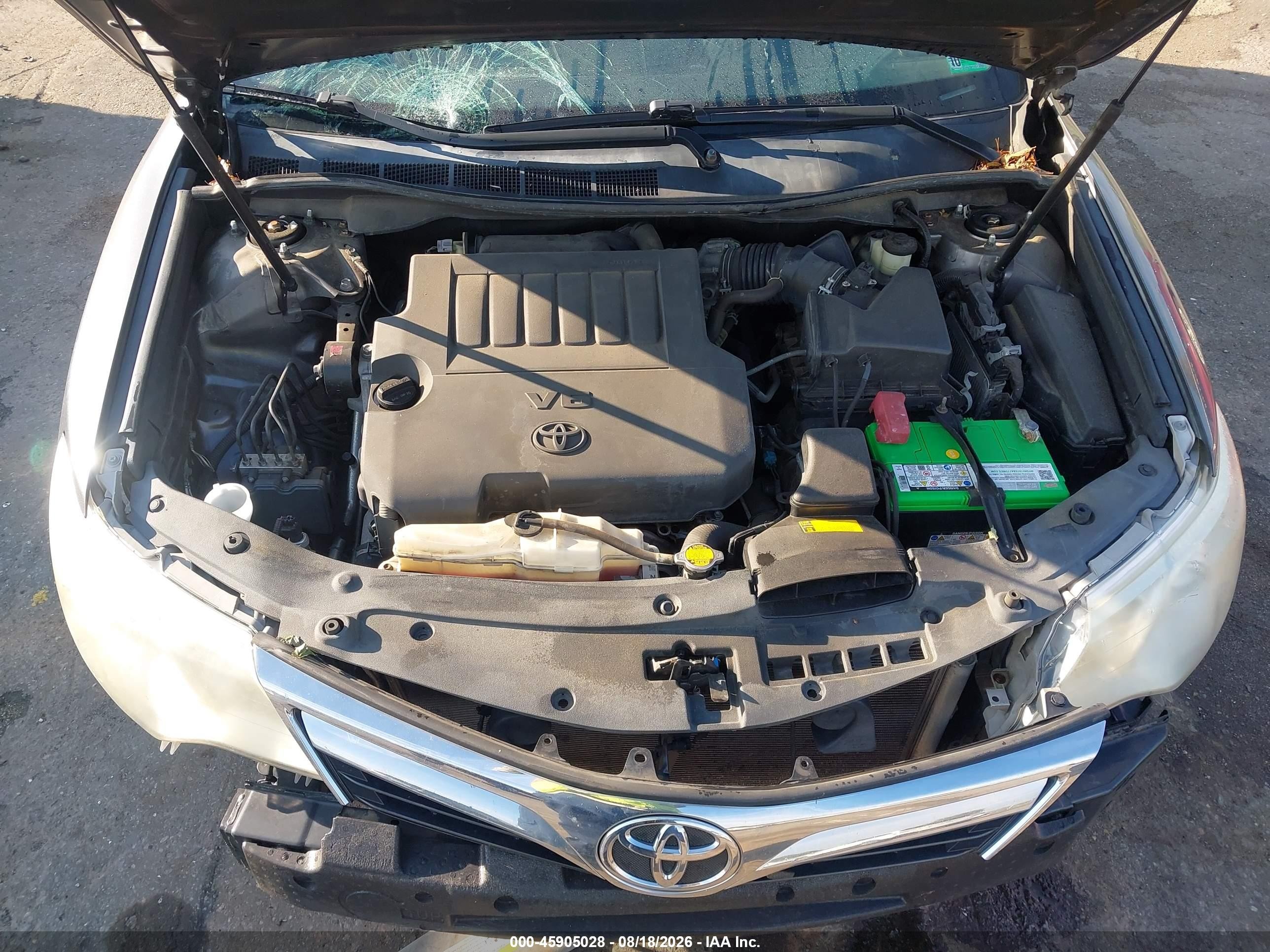 2014 Toyota Camry Xle V6 Gray vin: 4T1BK1FK9EU553310