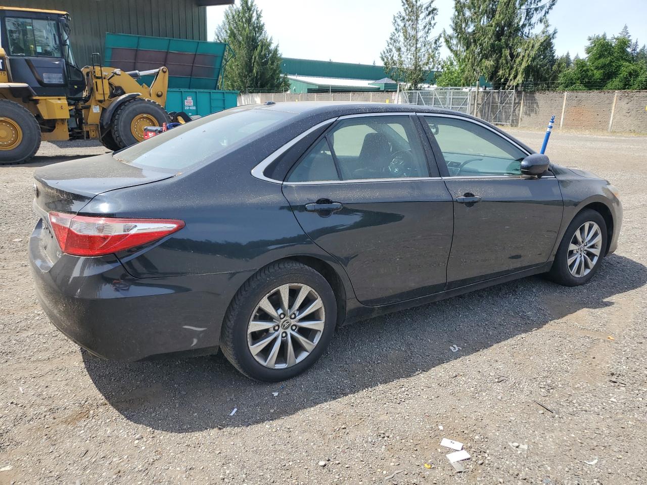 2015 Toyota Camry Xle V6 Black vin: 4T1BK1FK9FU029768 Damage: Right Qtr Panel, Heavy Scratch, 1/2 To 1 Inch