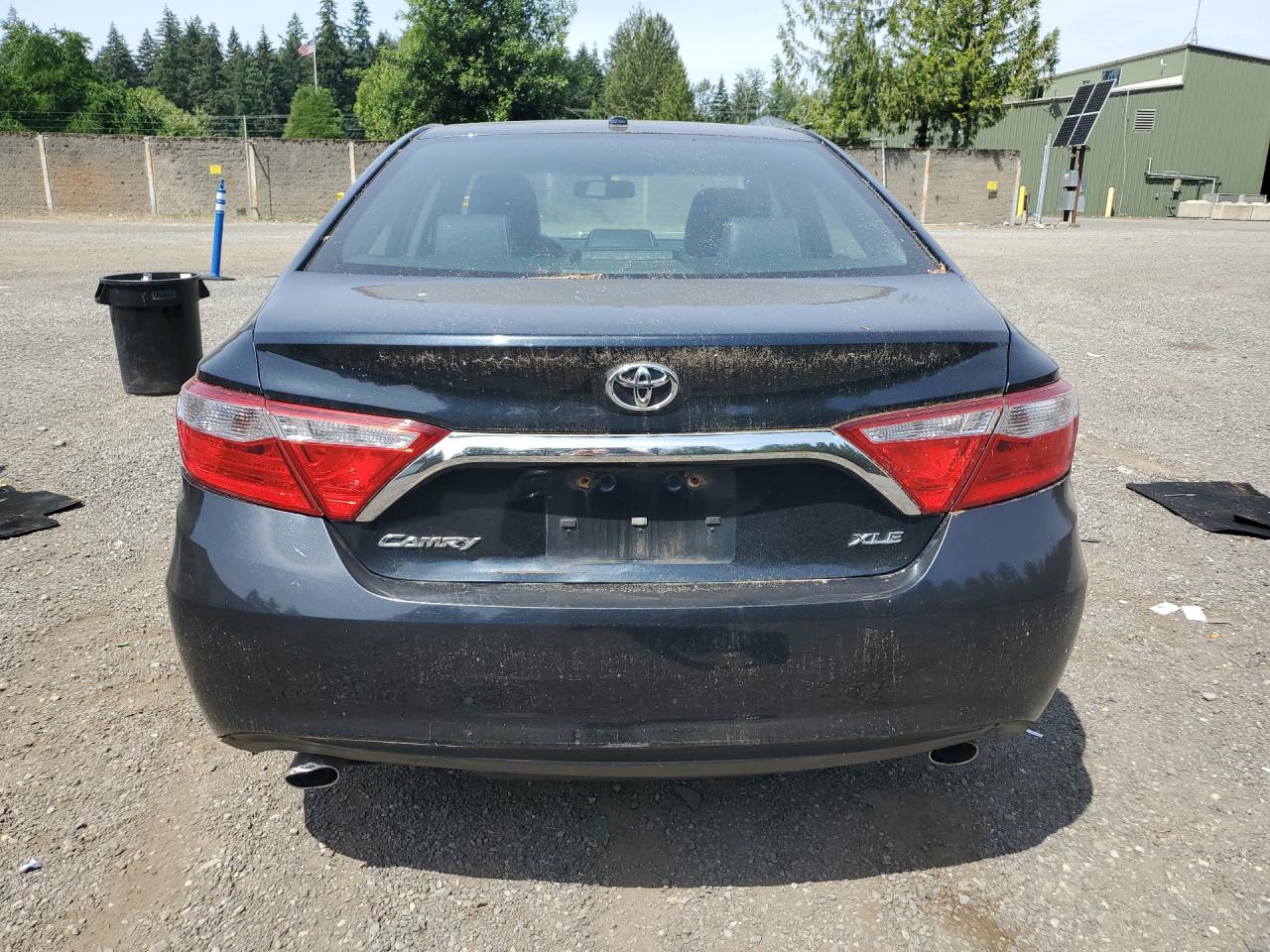 2015 Toyota Camry Xle V6 Black vin: 4T1BK1FK9FU029768 Damage: Deck Lid, Dent(S) W/ Paint Dmg, > 12 Inches