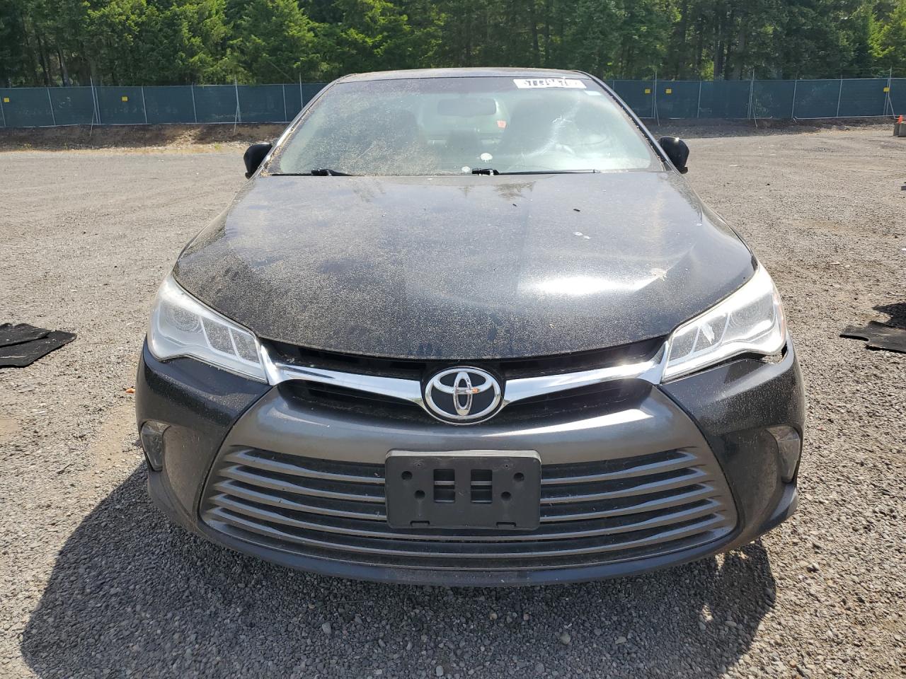 2015 Toyota Camry Xle V6 Black vin: 4T1BK1FK9FU029768 Damage: Front Bumper, Broken, Replacement Required