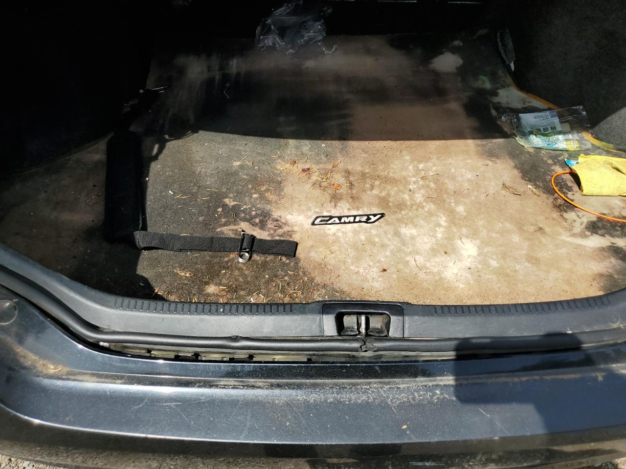 2015 Toyota Camry Xle V6 Black vin: 4T1BK1FK9FU029768 Damage: Trunk/Cargo Mat, Stained, Permanent