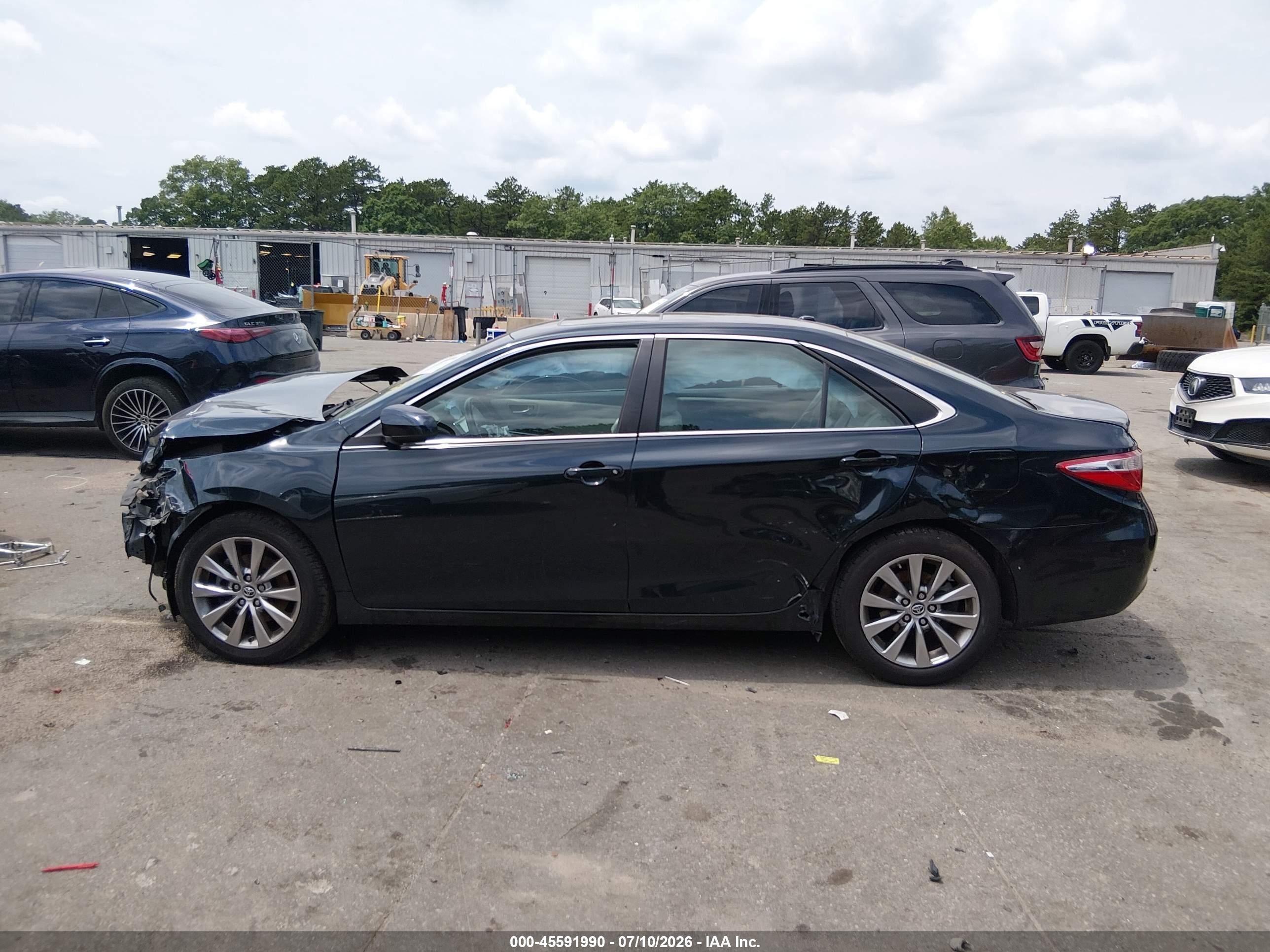 2015 Toyota Camry Xle V6 Gray vin: 4T1BK1FK9FU029902