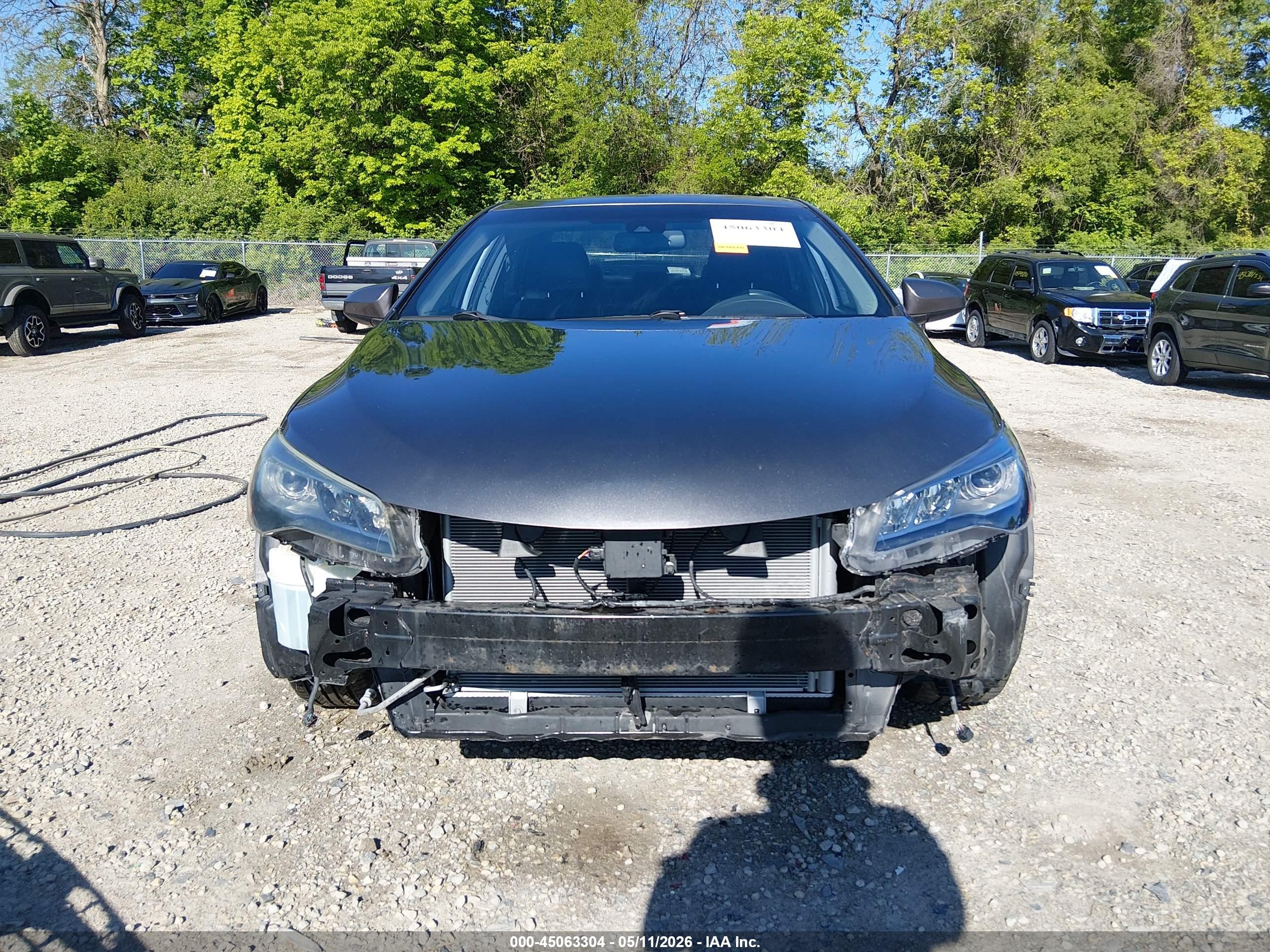 2015 Toyota Camry Xse V6 Gray vin: 4T1BK1FK9FU557746