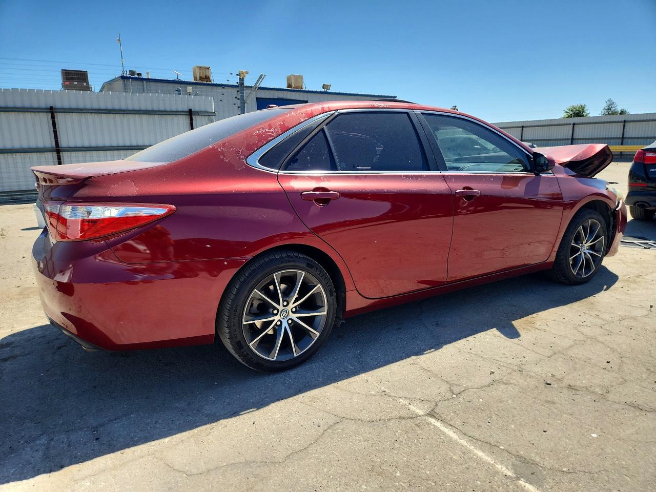 2015 Toyota Camry Xse V6 Red vin: 4T1BK1FK9FU567080