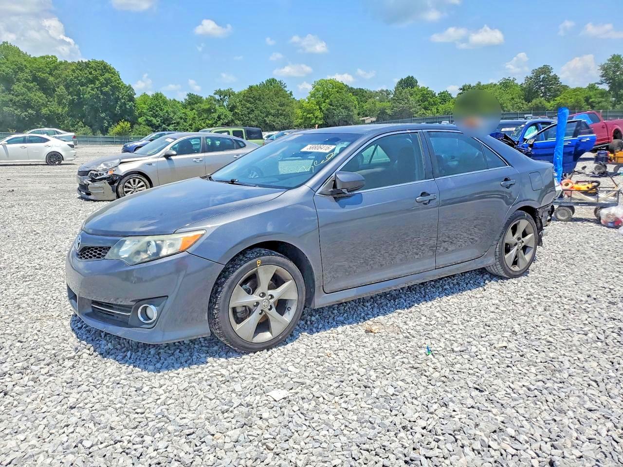 2012 Toyota Camry Se V6 Charcoal vin: 4T1BK1FKXCU010108