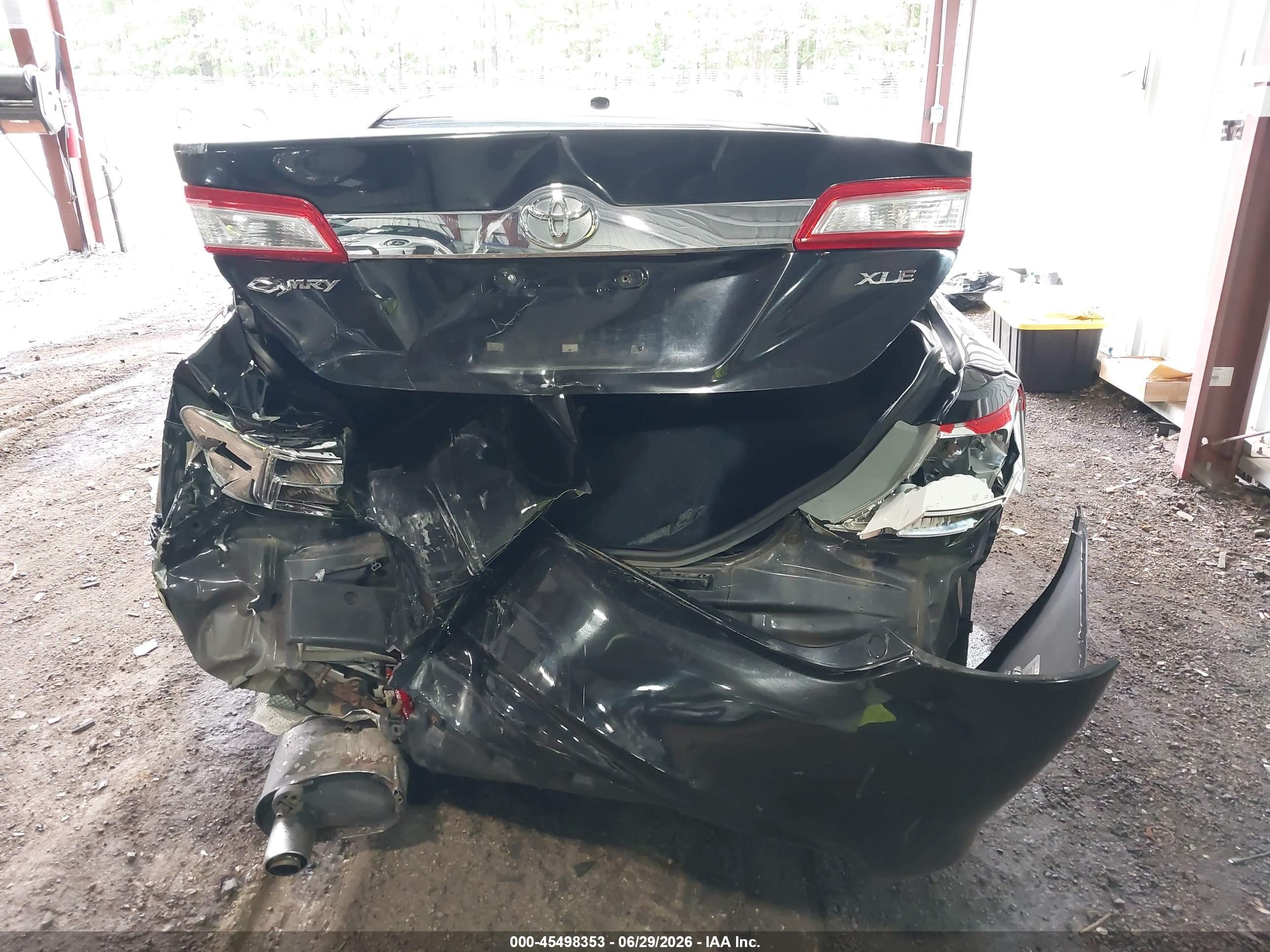 2012 Toyota Camry Xle V6 Black vin: 4T1BK1FKXCU011033