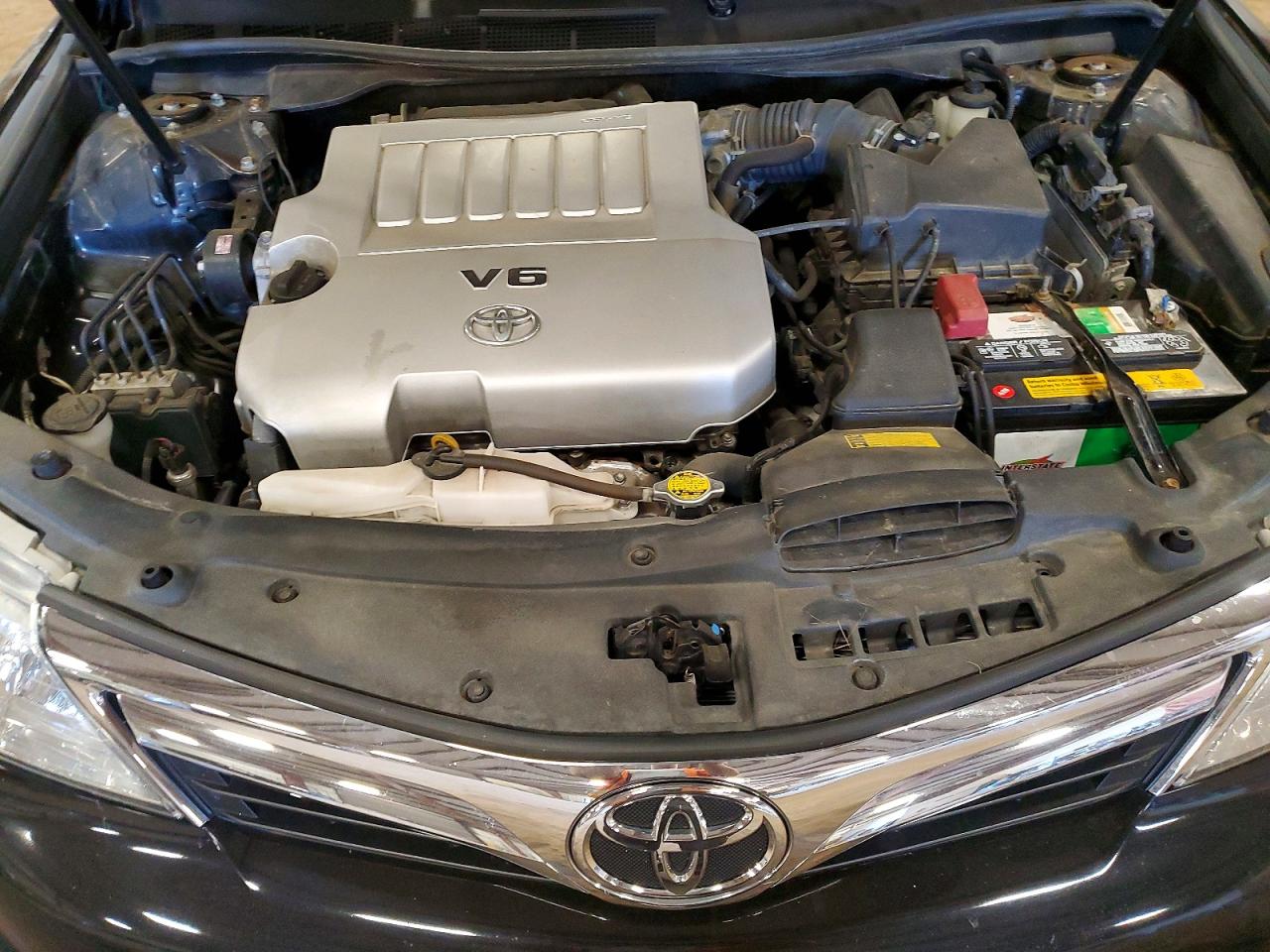 2012 Toyota Camry Xle V6 Black vin: 4T1BK1FKXCU506011
