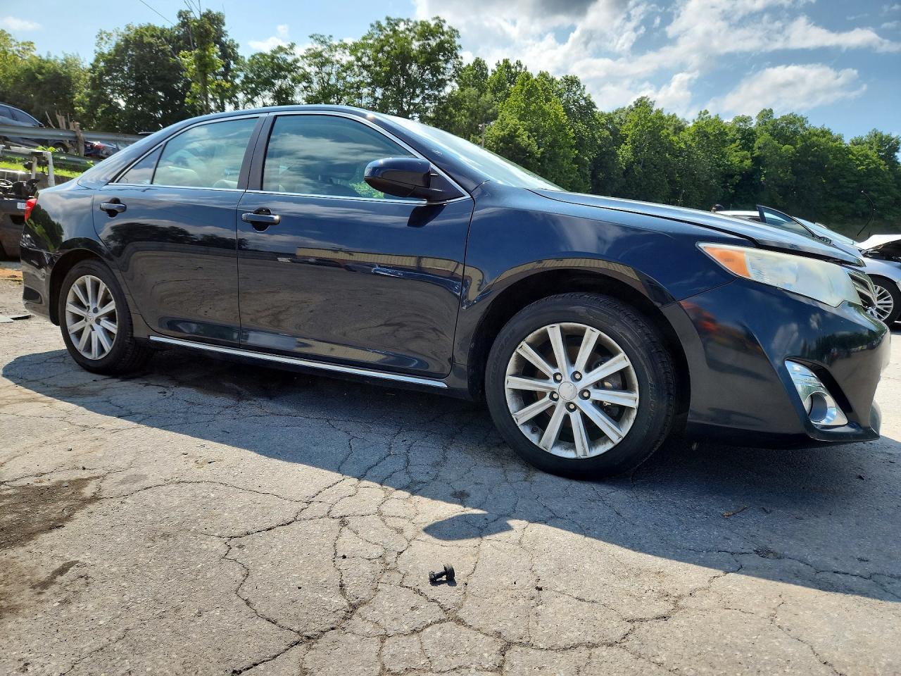2012 Toyota Camry Xle V6 Teal vin: 4T1BK1FKXCU506137