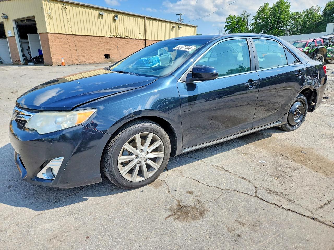 2012 Toyota Camry Xle V6 Teal vin: 4T1BK1FKXCU506137
