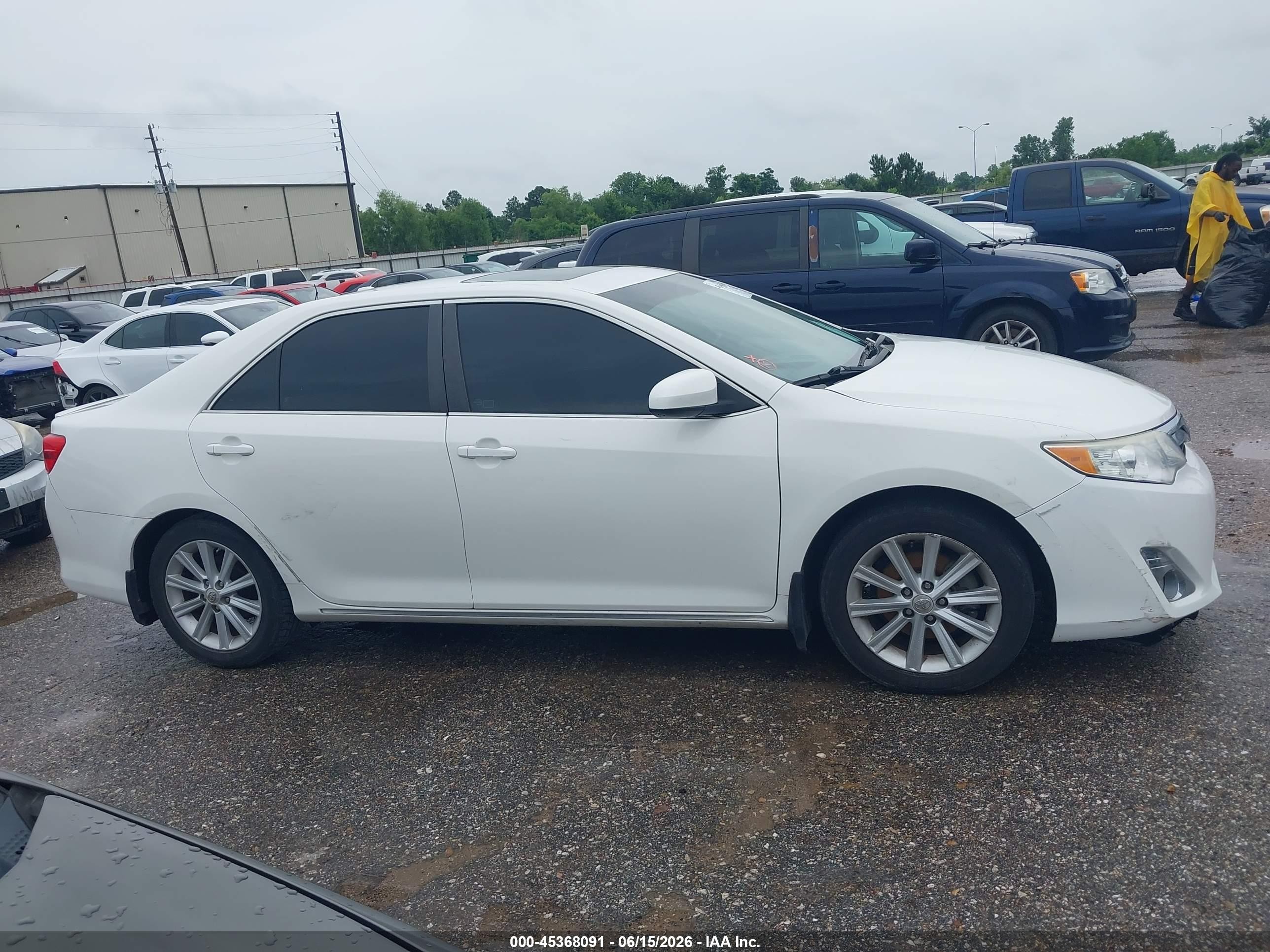 2012 Toyota Camry Xle V6 Белый vin: 4T1BK1FKXCU524492