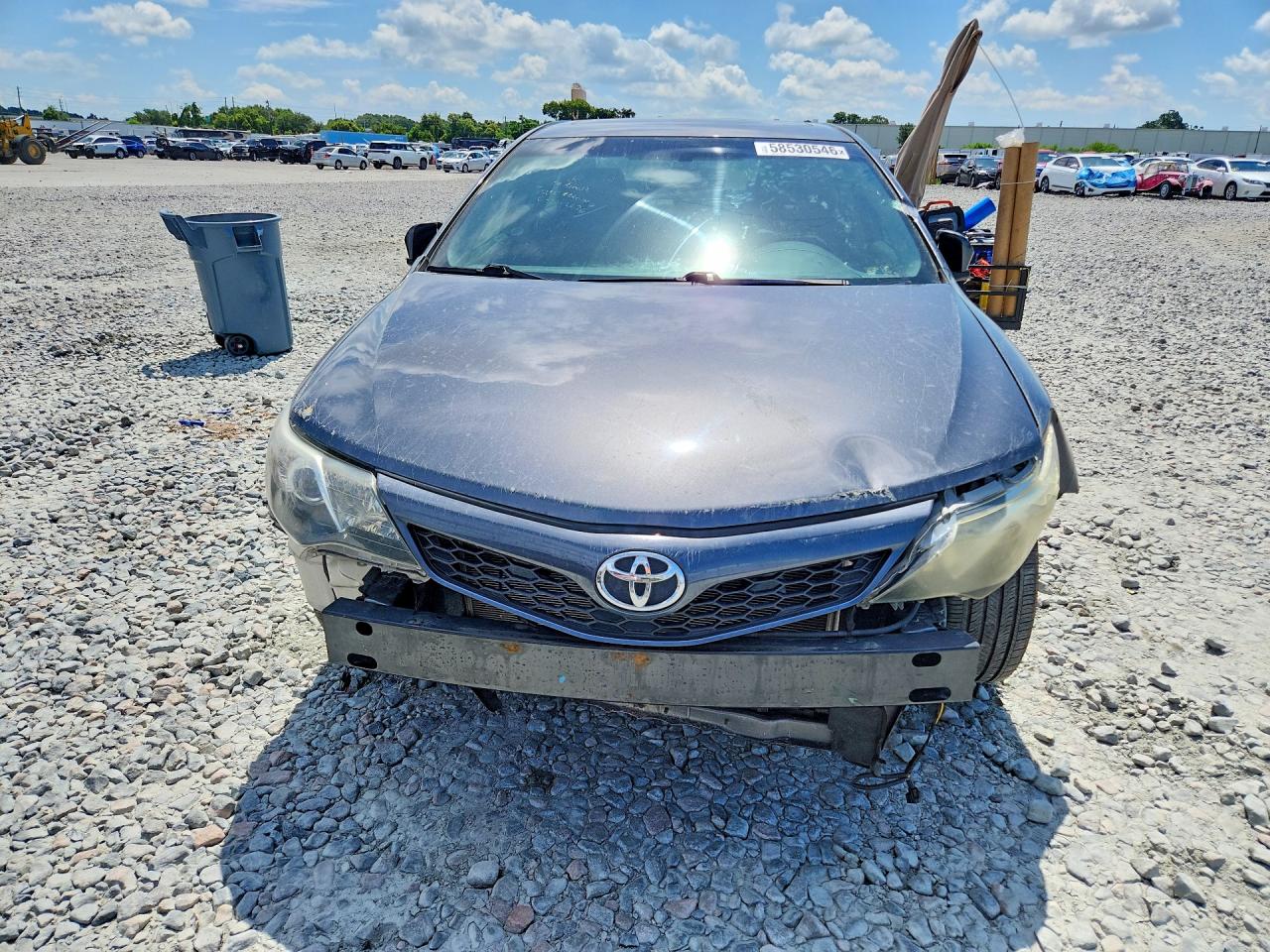 2013 Toyota Camry Se V6 Gray vin: 4T1BK1FKXDU022289