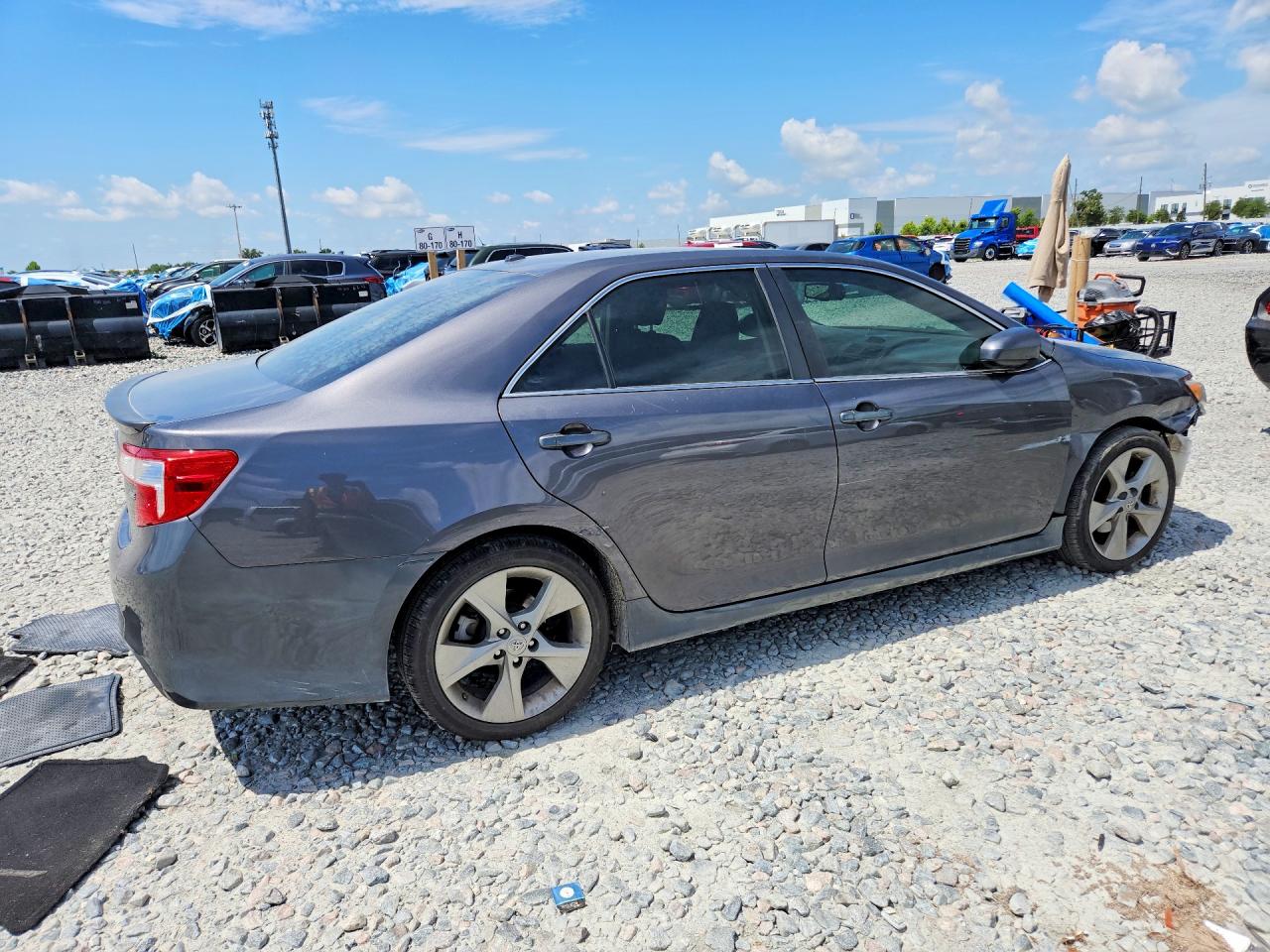 2013 Toyota Camry Se V6 Gray vin: 4T1BK1FKXDU022289