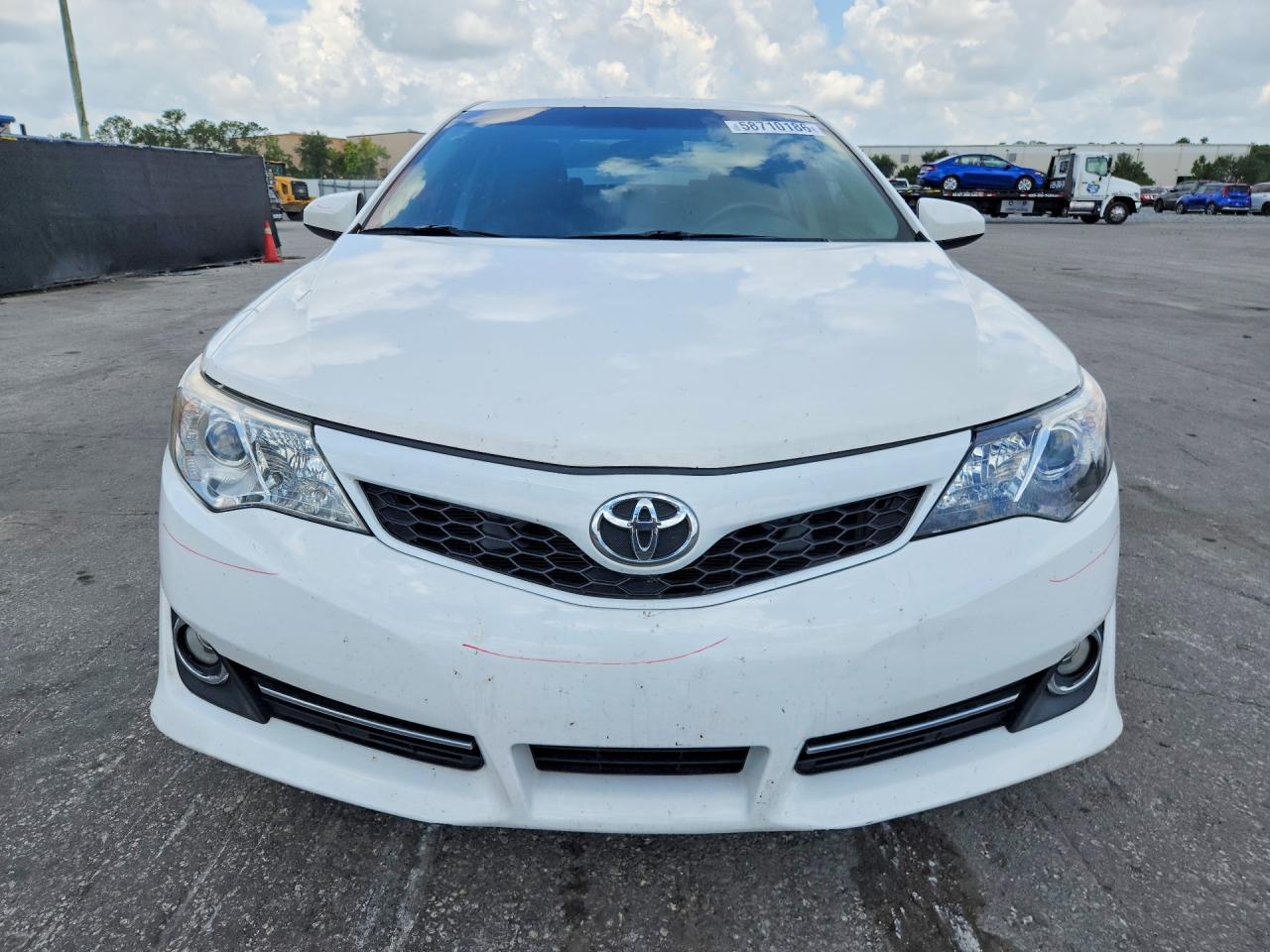 2013 Toyota Camry Se V6 White vin: 4T1BK1FKXDU530536