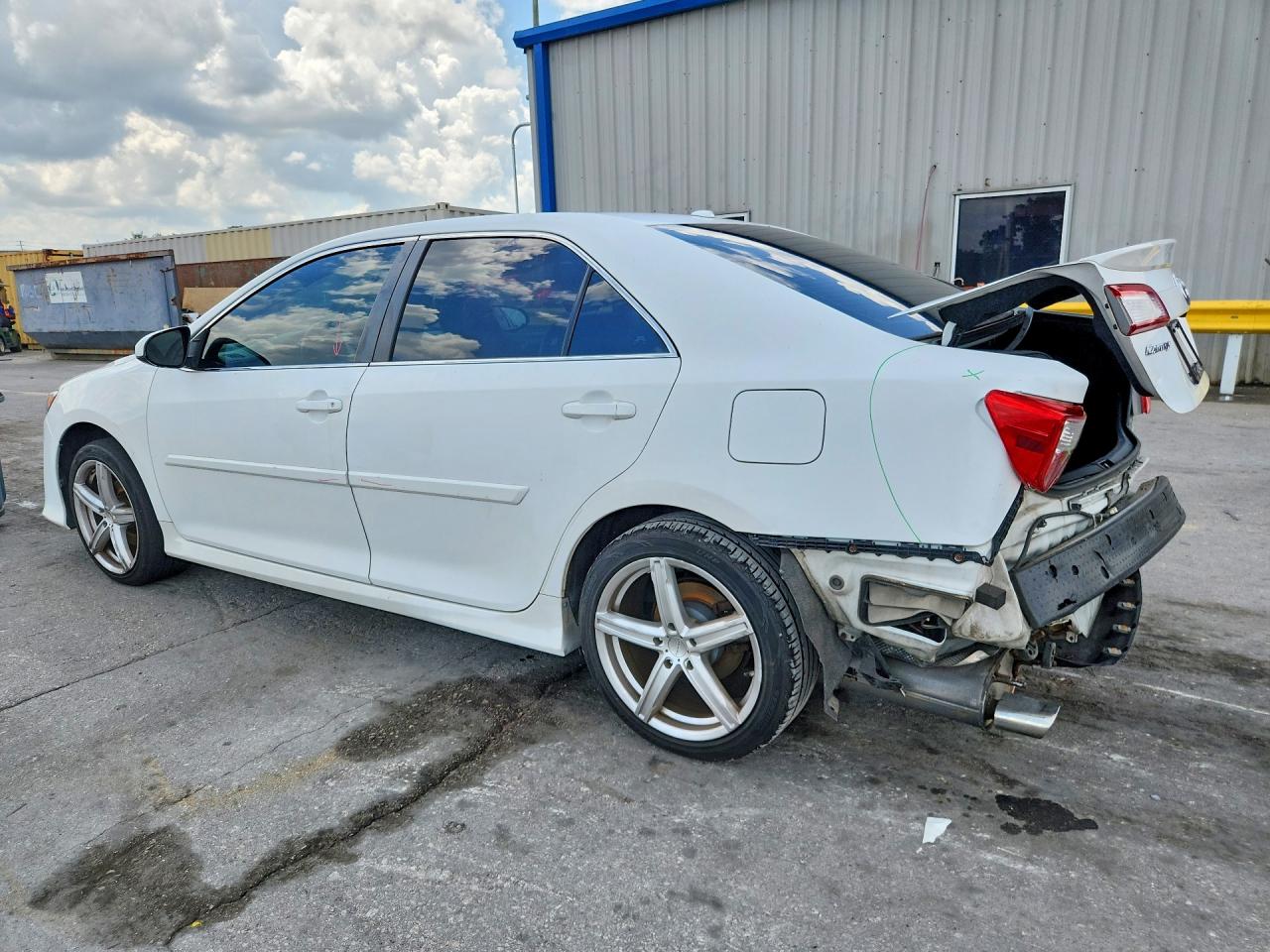 2013 Toyota Camry Se V6 White vin: 4T1BK1FKXDU530536