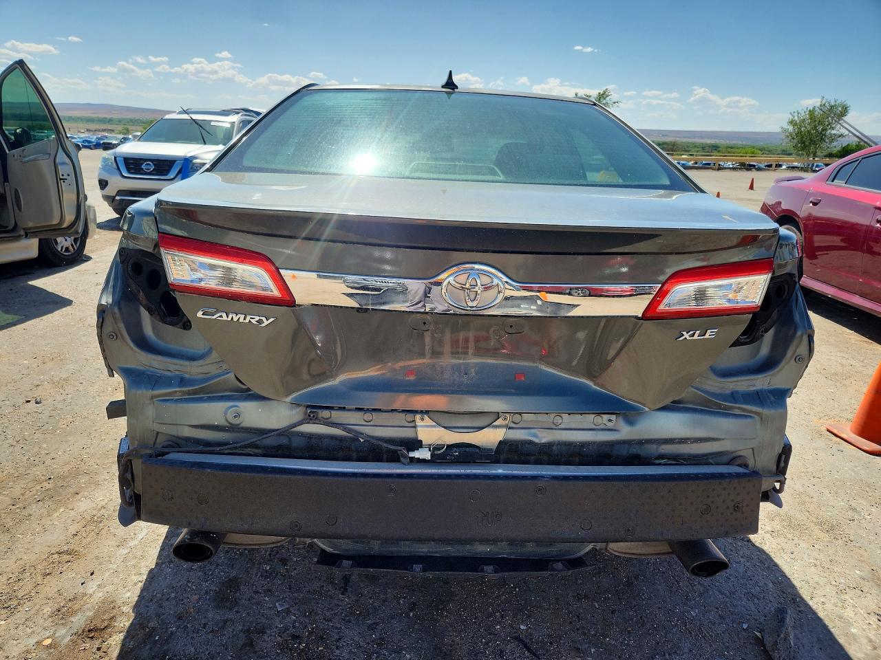 2013 Toyota Camry Xle V6 Green vin: 4T1BK1FKXDU531945