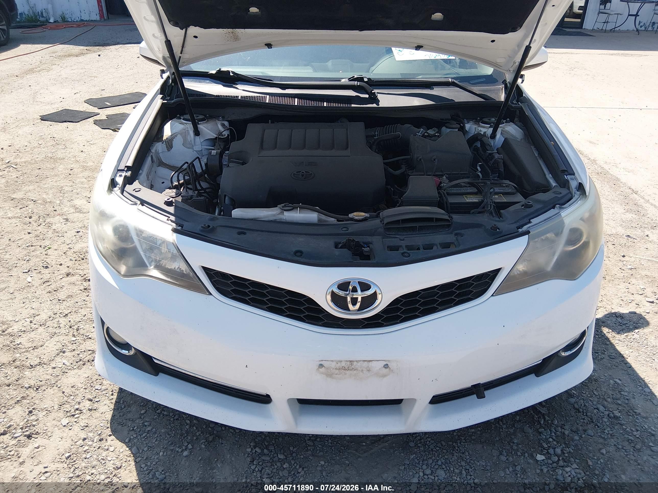 2013 Toyota Camry Se V6 Белый vin: 4T1BK1FKXDU532092