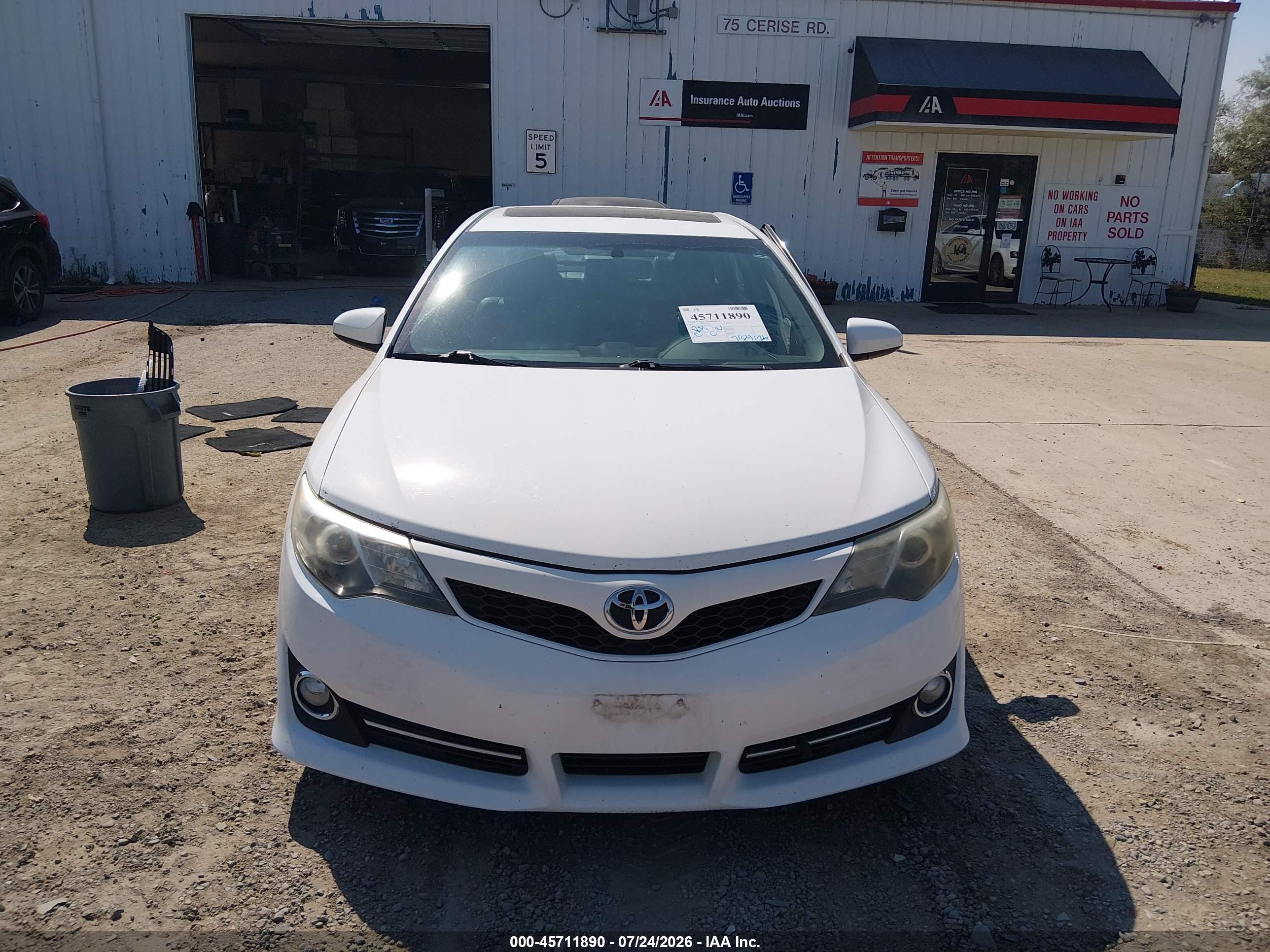 2013 Toyota Camry Se V6 Белый vin: 4T1BK1FKXDU532092