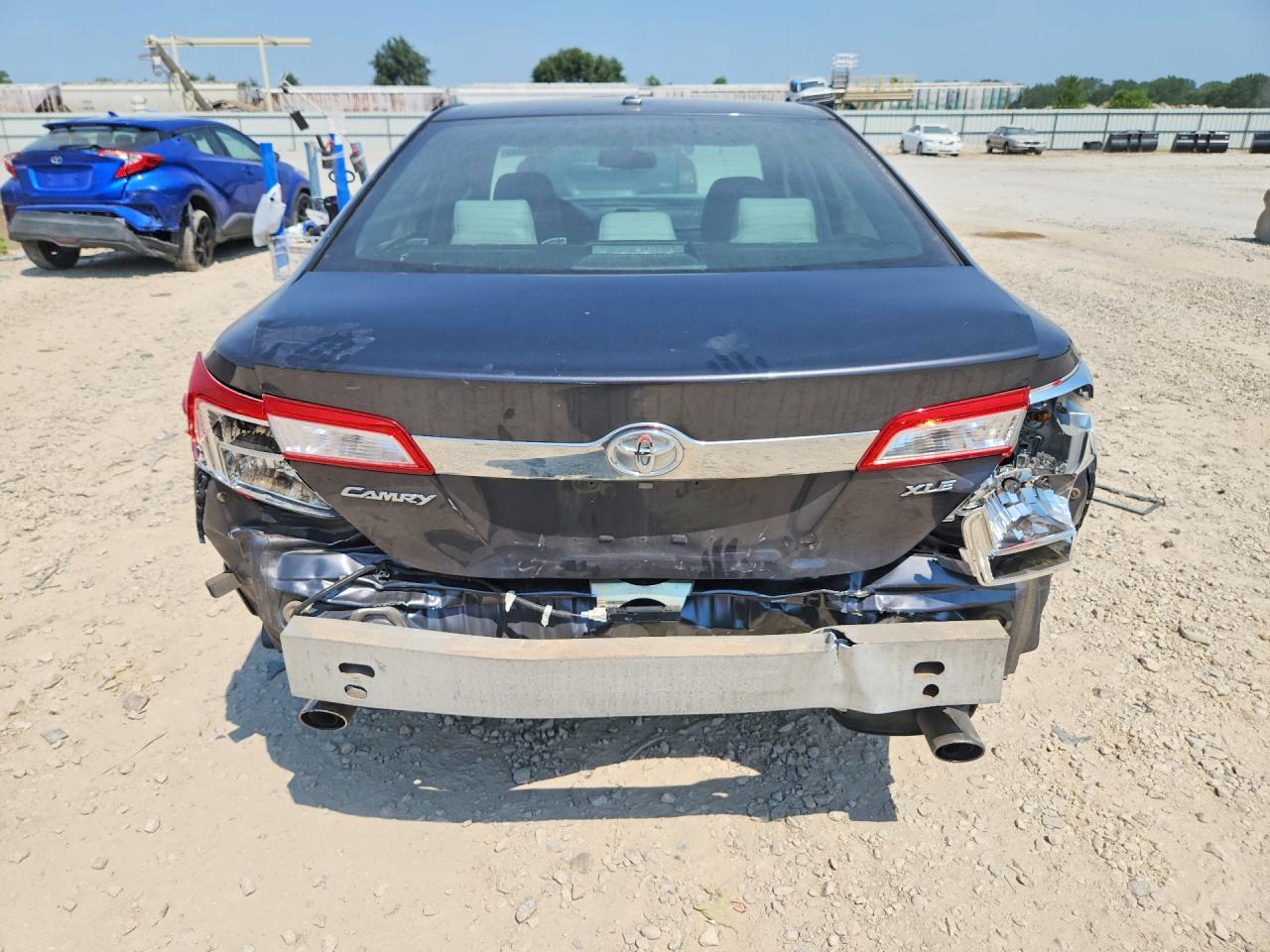 2013 Toyota Camry Xle V6 Gray vin: 4T1BK1FKXDU532349