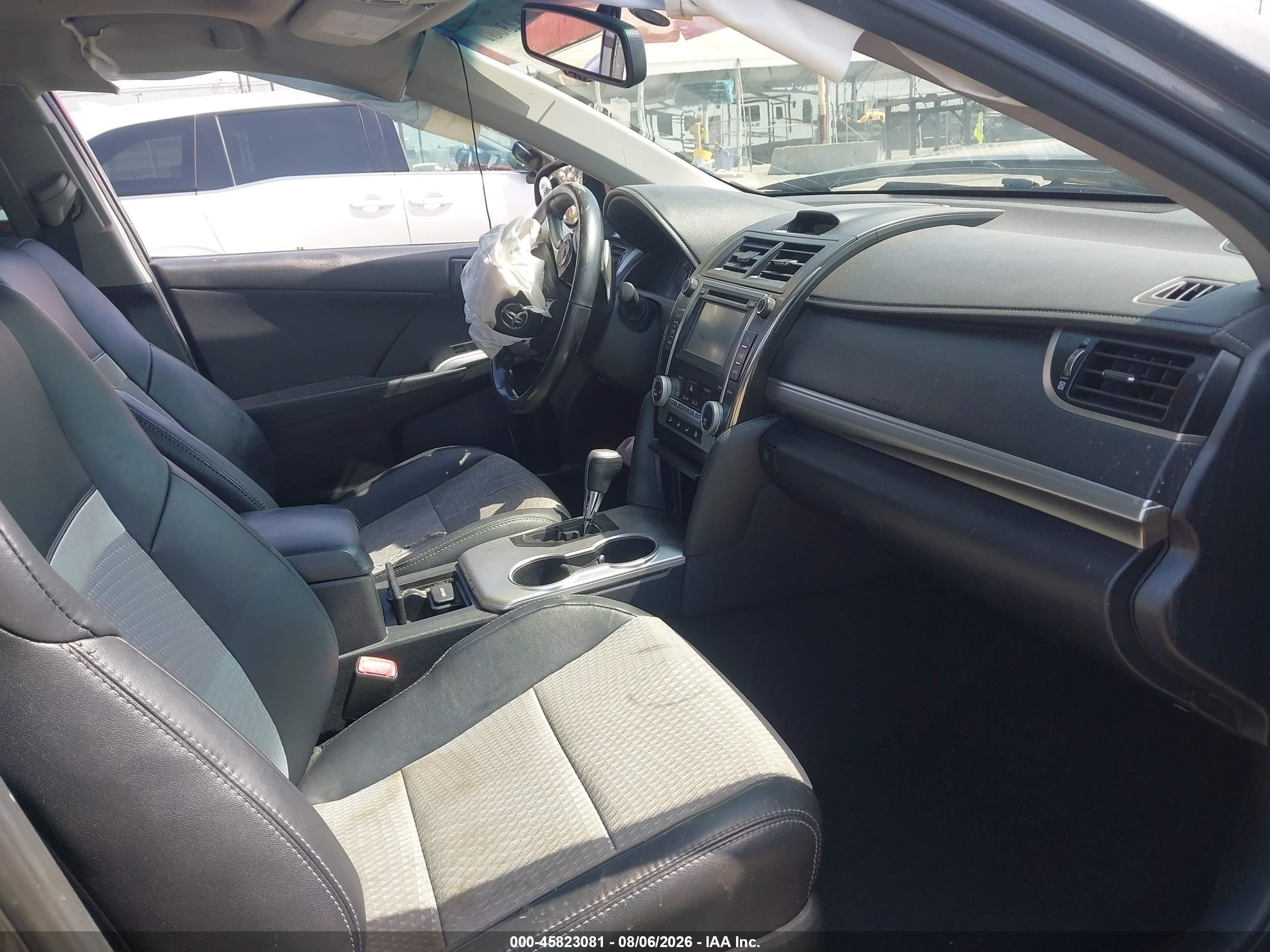 2013 Toyota Camry Se V6 Серый vin: 4T1BK1FKXDU534098